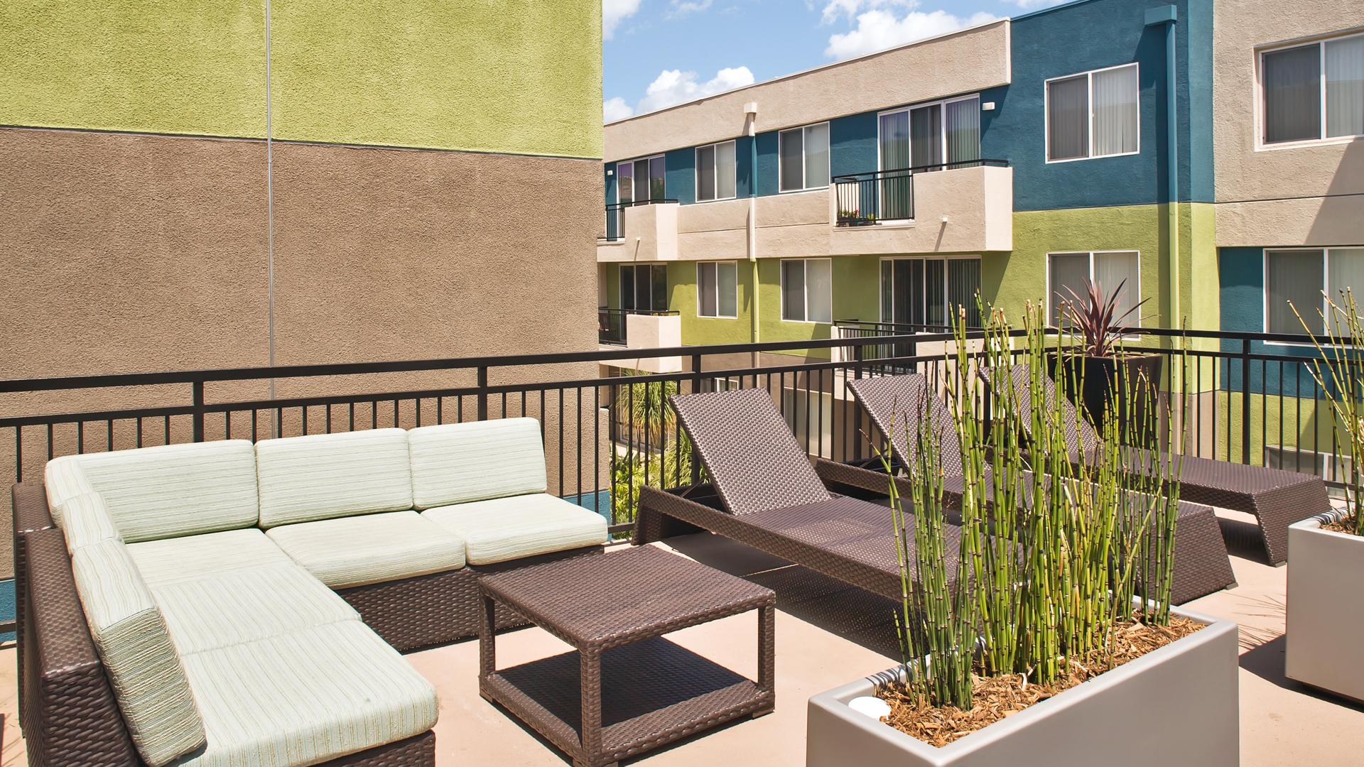 Roof deck at Lindley Apartments (3 of 3)