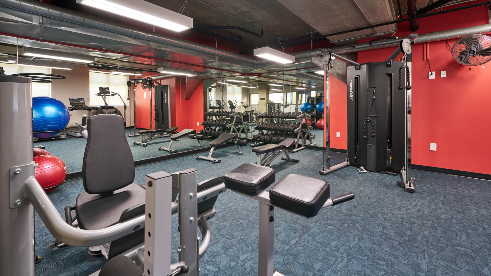 Gym at Moda Apartments (1 of 2)