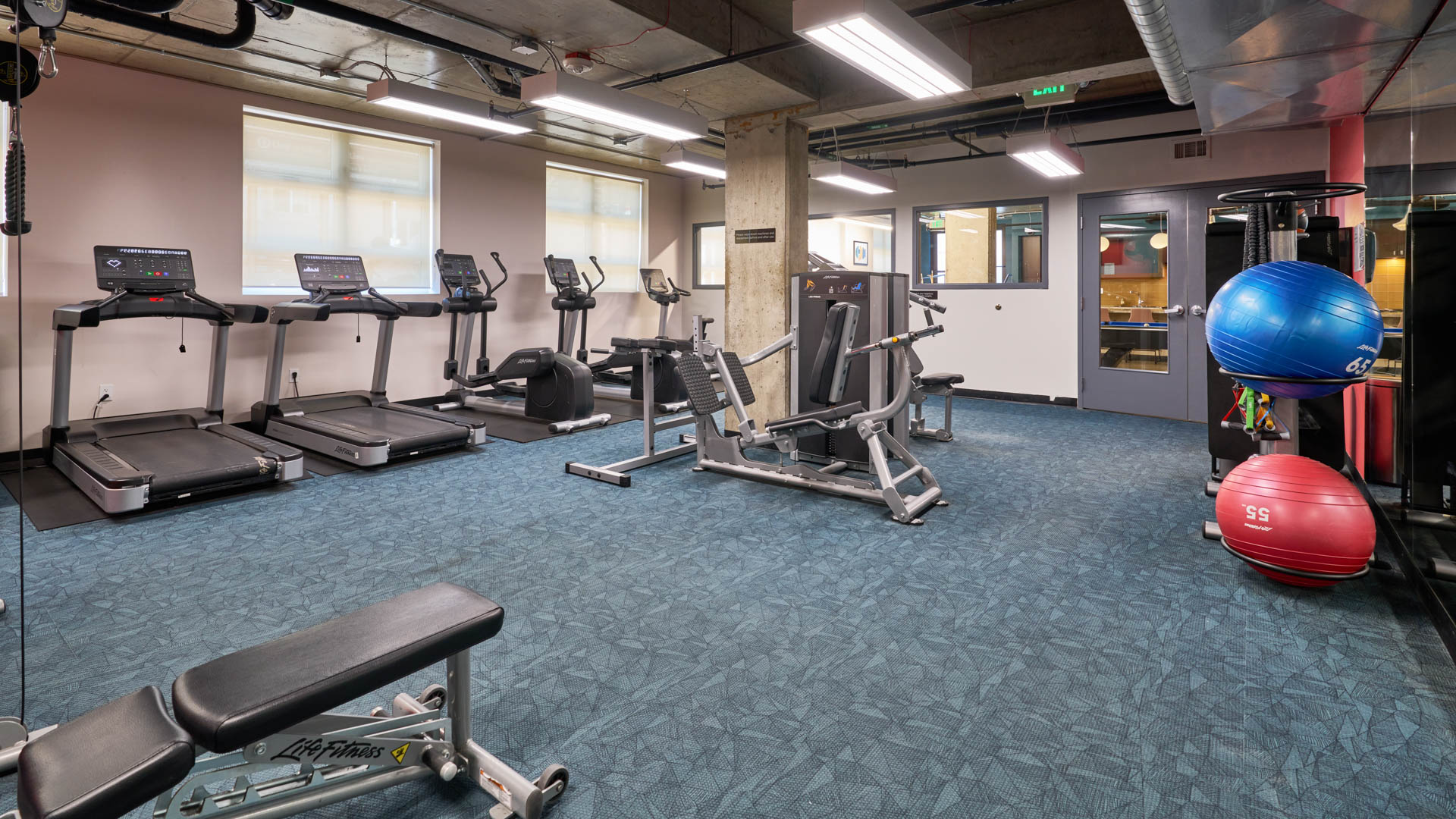 Gym at Moda Apartments (2 of 2)