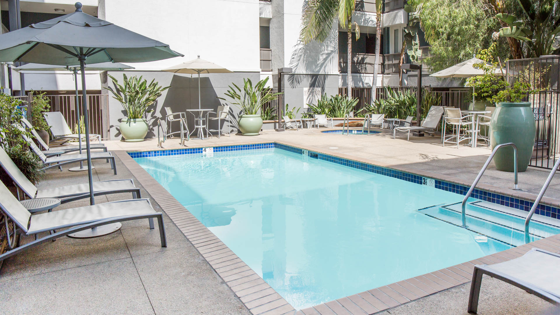 Pool at Artisan on 2nd Apartments (1 of 3)