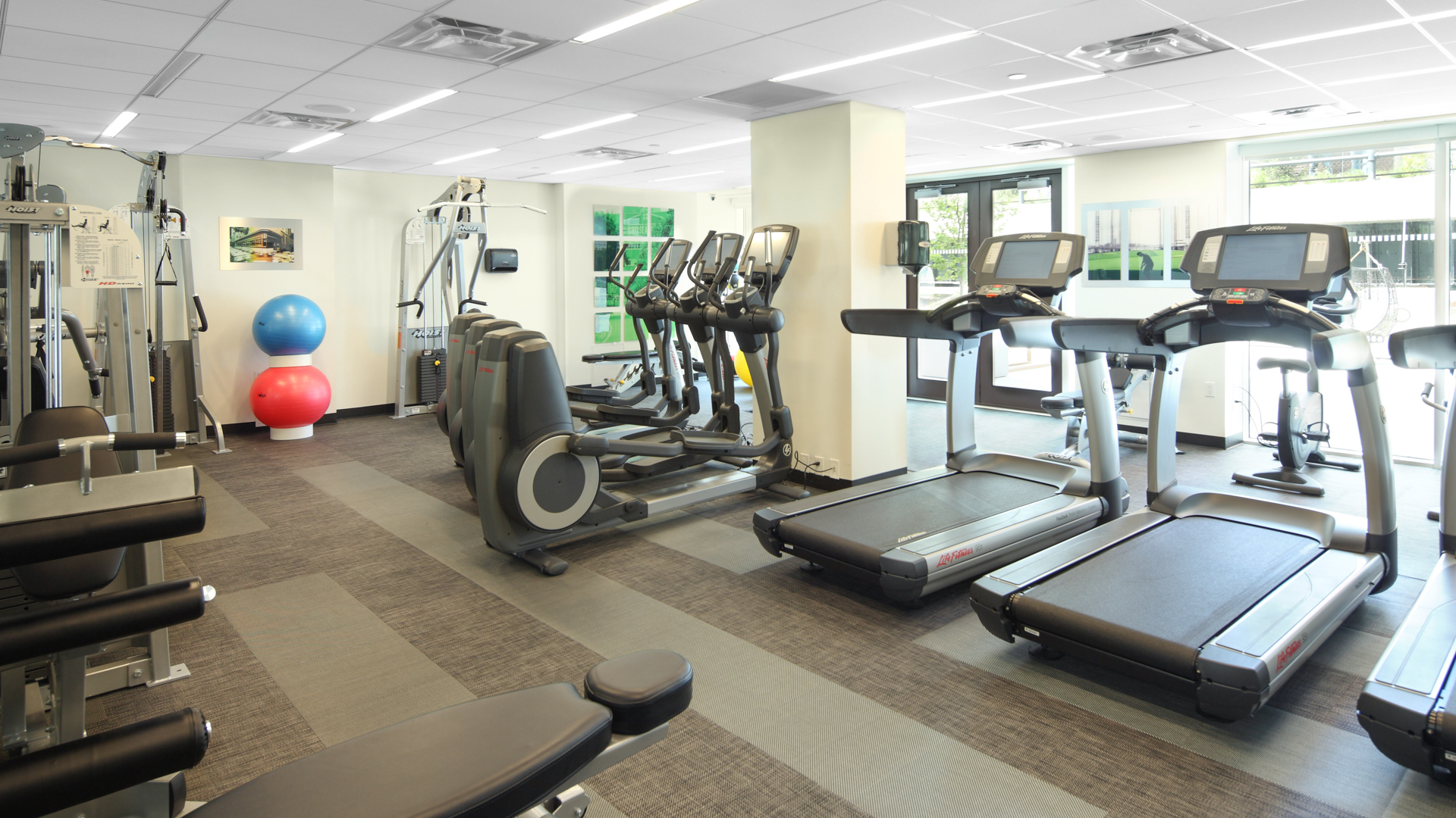 Gym at Ten23 Apartments