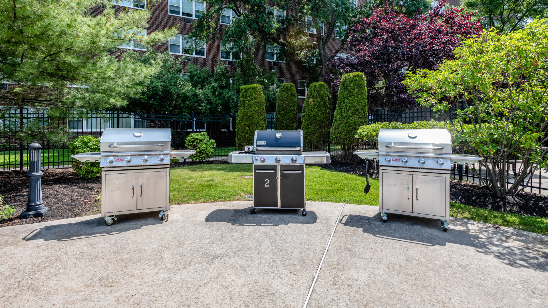 Grill area at Walden Park Apartments