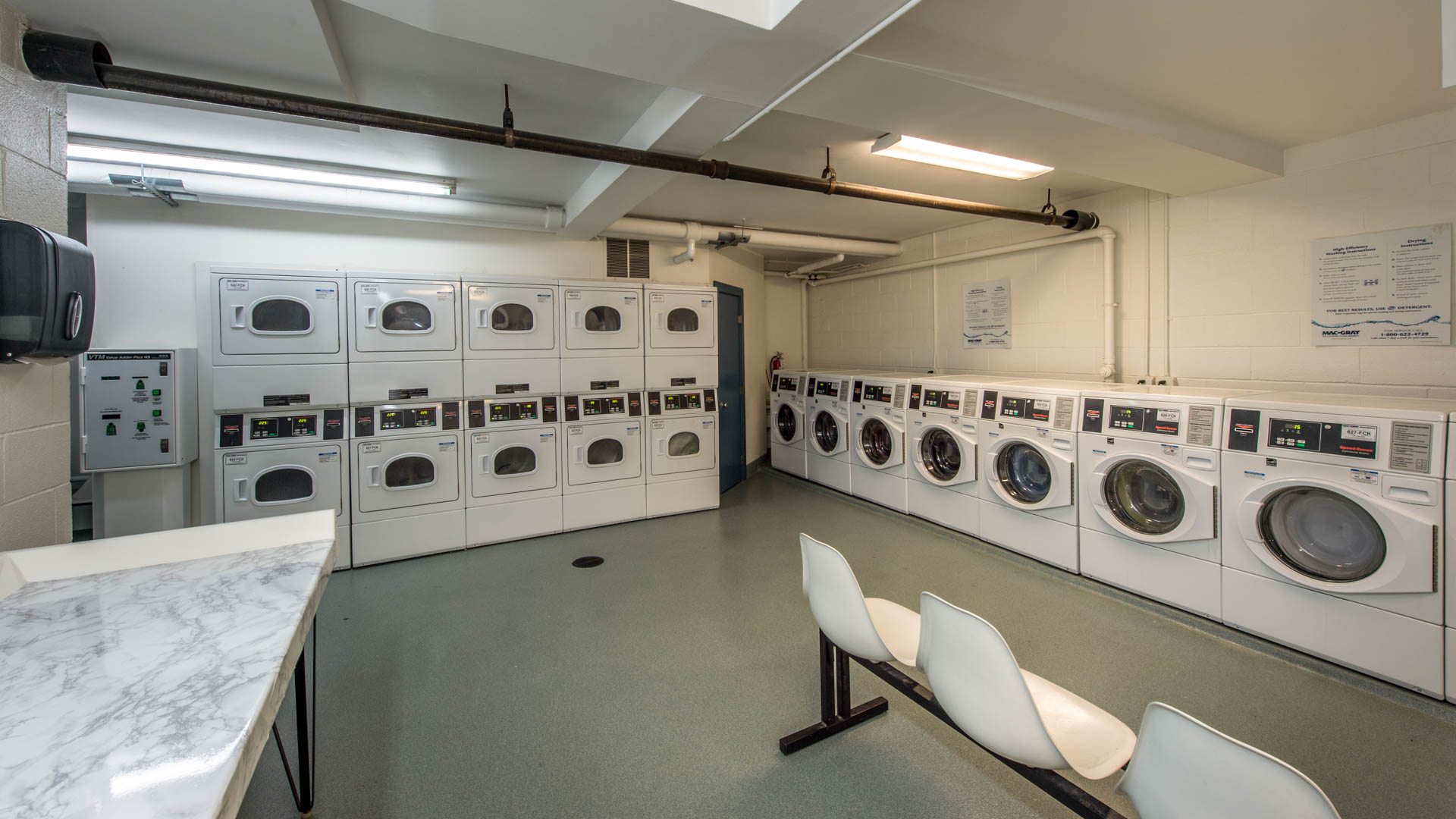 Laundry room at Walden Park Apartments