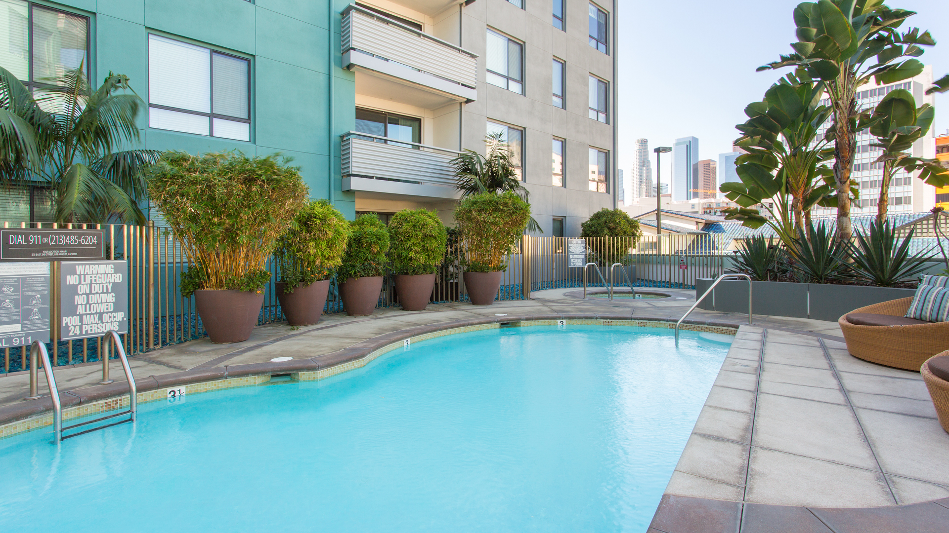 Pool at Hikari Apartments (1 of 2)
