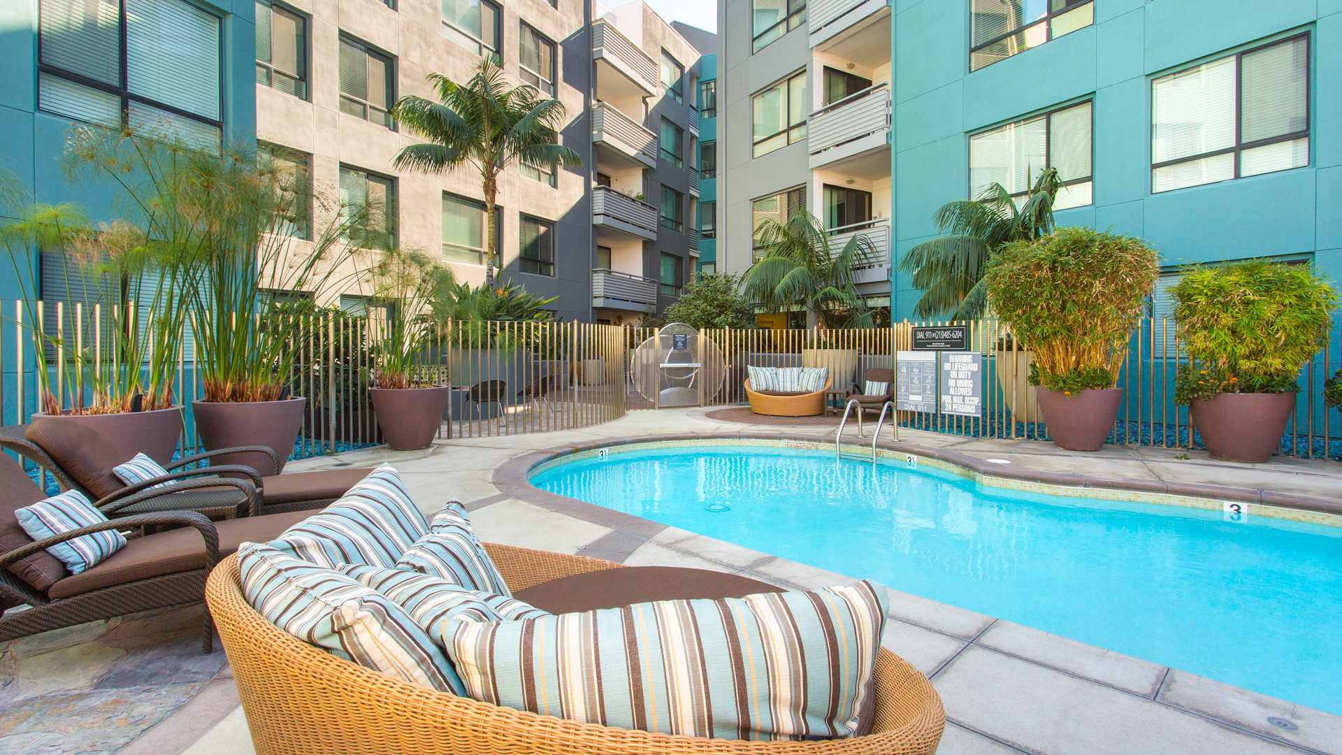 Pool at Hikari Apartments (2 of 2)