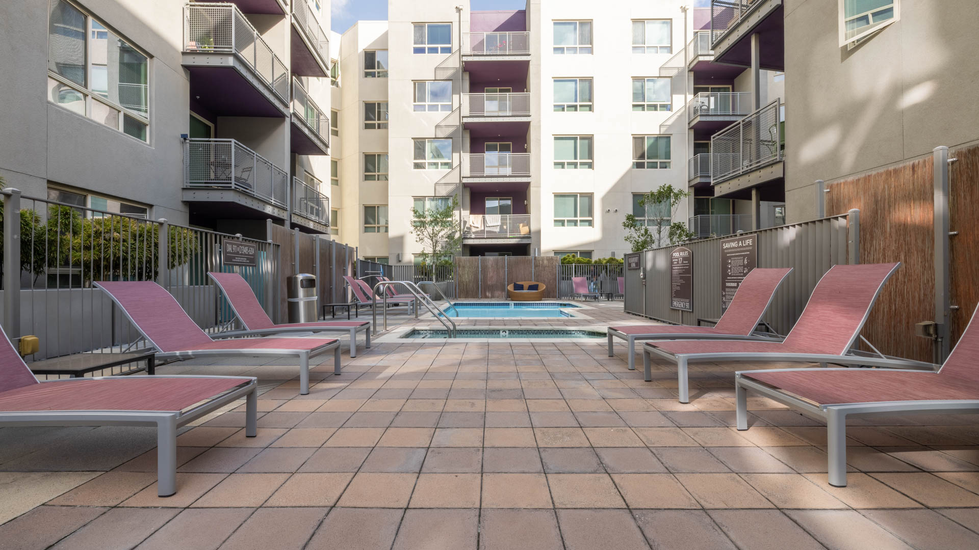Pool at Sakura Crossing Apartments (2 of 2)