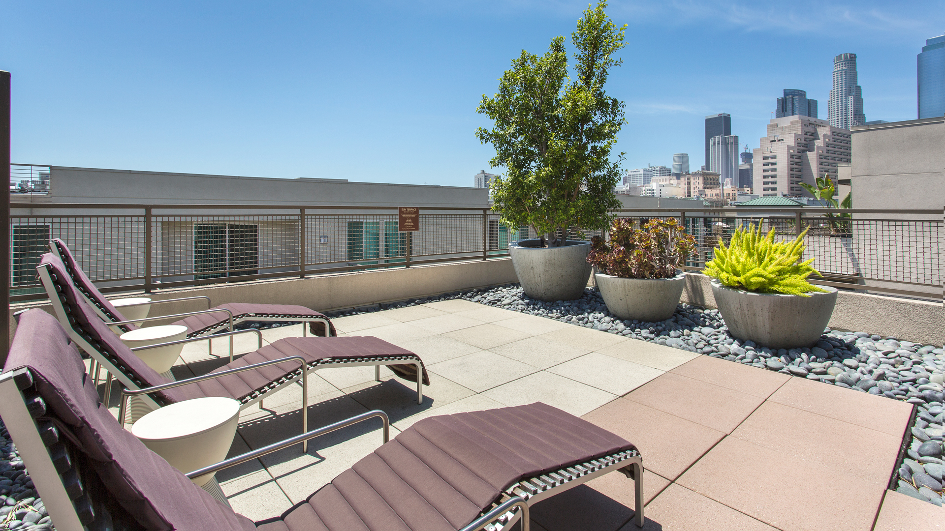 Roof deck at Sakura Crossing Apartments (3 of 5)