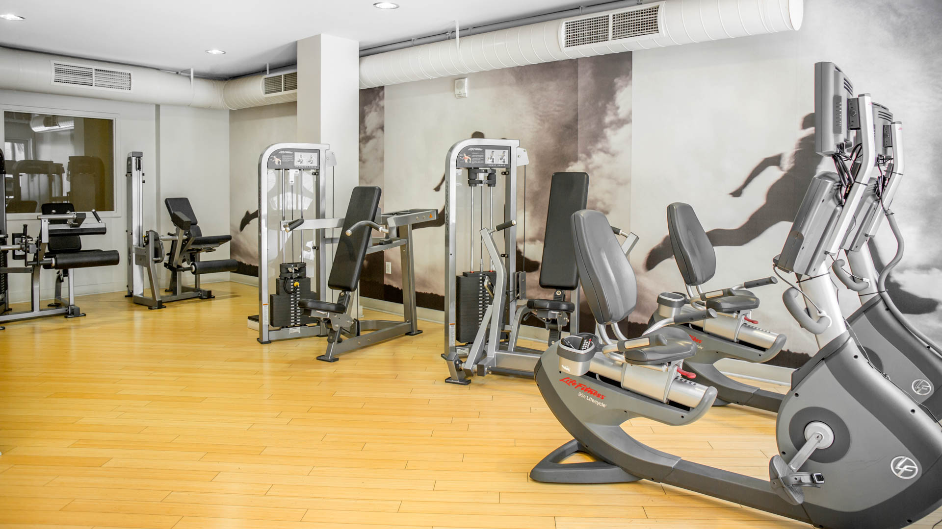 Gym at Sakura Crossing Apartments (2 of 2)