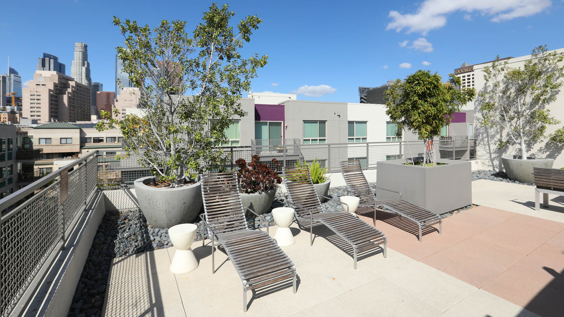 Roof deck at Sakura Crossing Apartments (1 of 5)