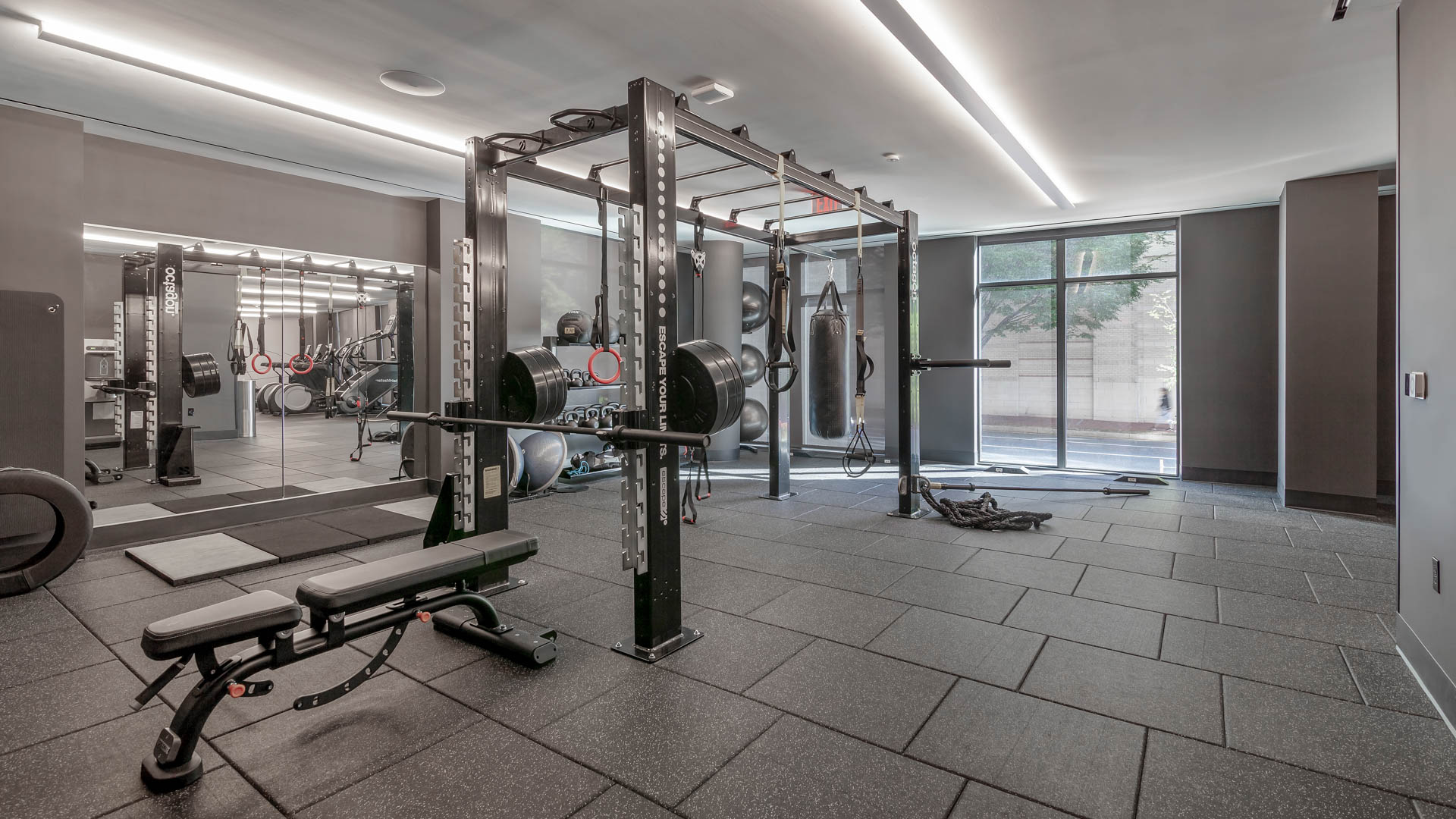 Gym at Edgemont at Bethesda Metro Apartments (1 of 2)