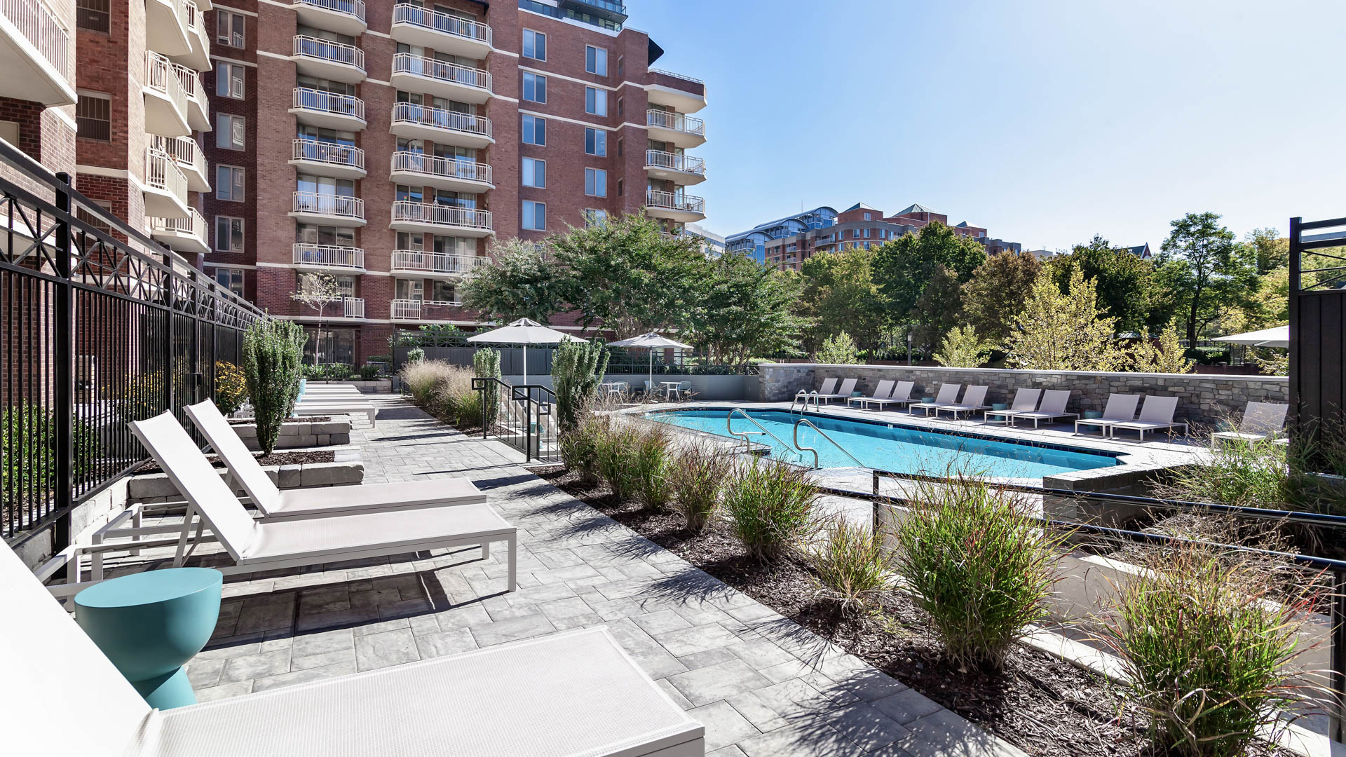 Pool at Edgemont at Bethesda Metro Apartments