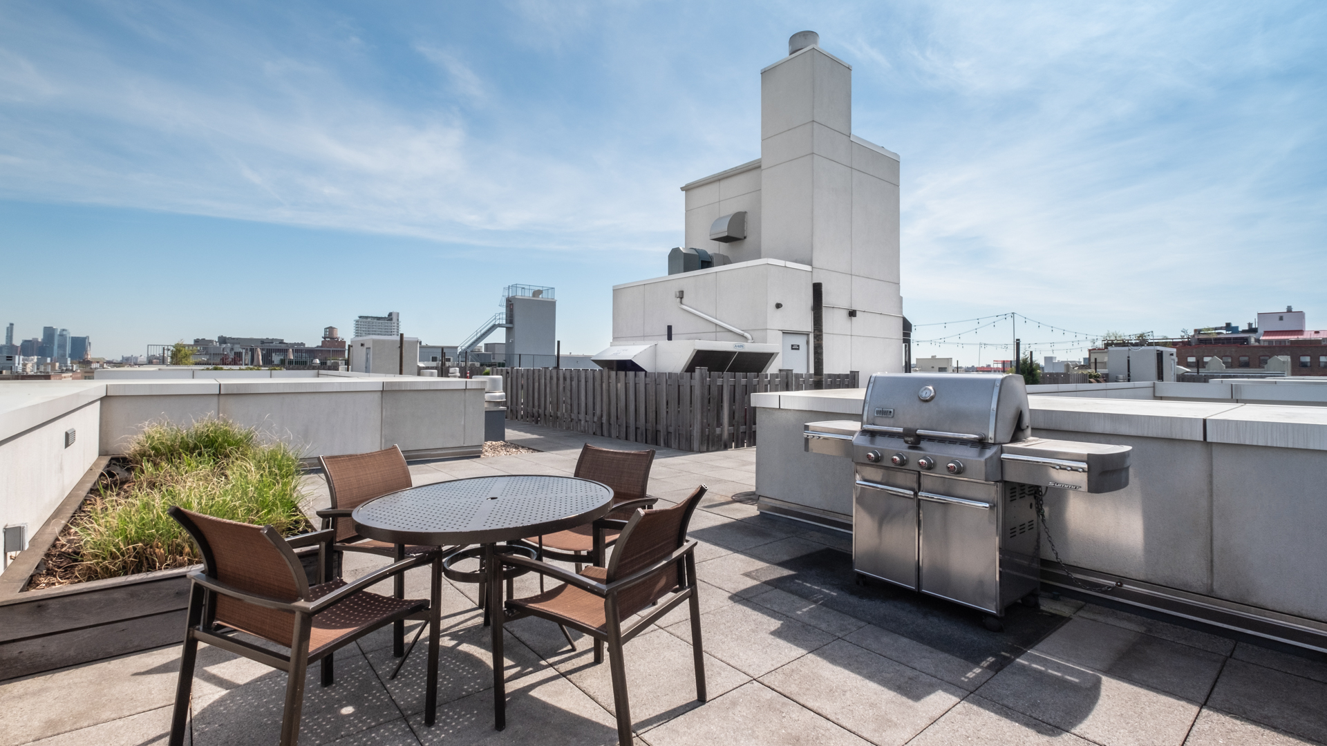 Roof deck at 175 Kent Apartments (1 of 3)