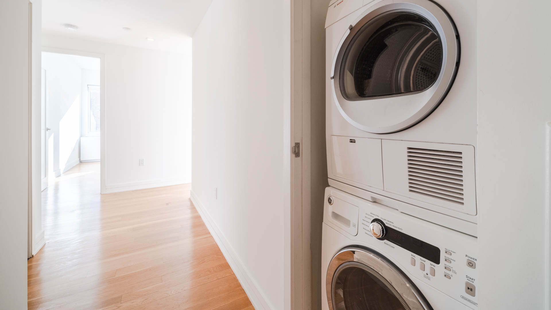 Laundry room at 175 Kent Apartments