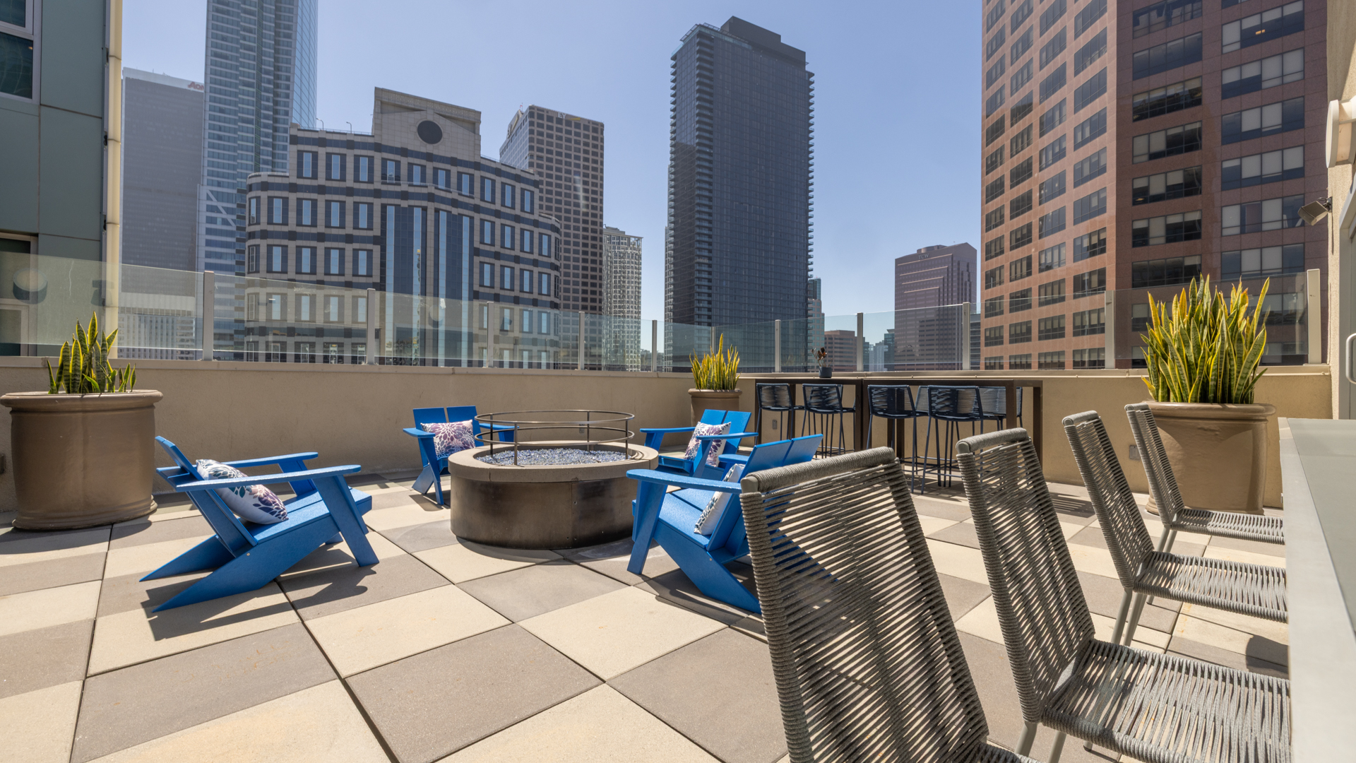 Roof deck at Glo Apartments (2 of 2)