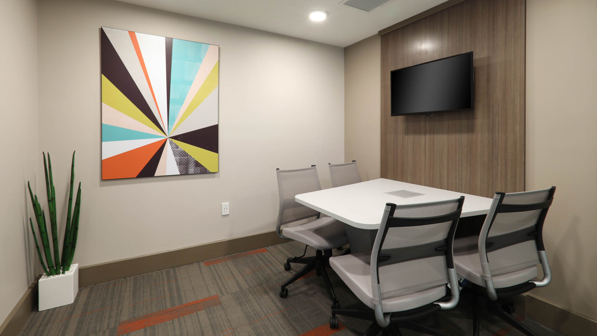 Work space at Glo Apartments (1 of 2)
