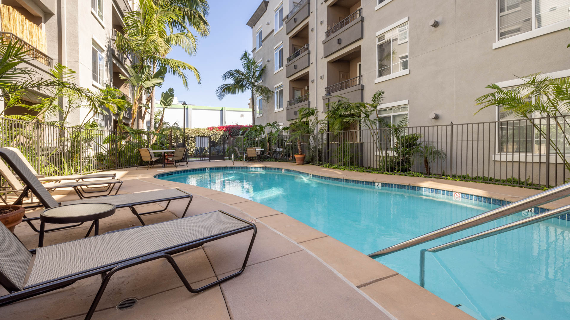 Pool at Belle Fontaine Apartments (1 of 2)