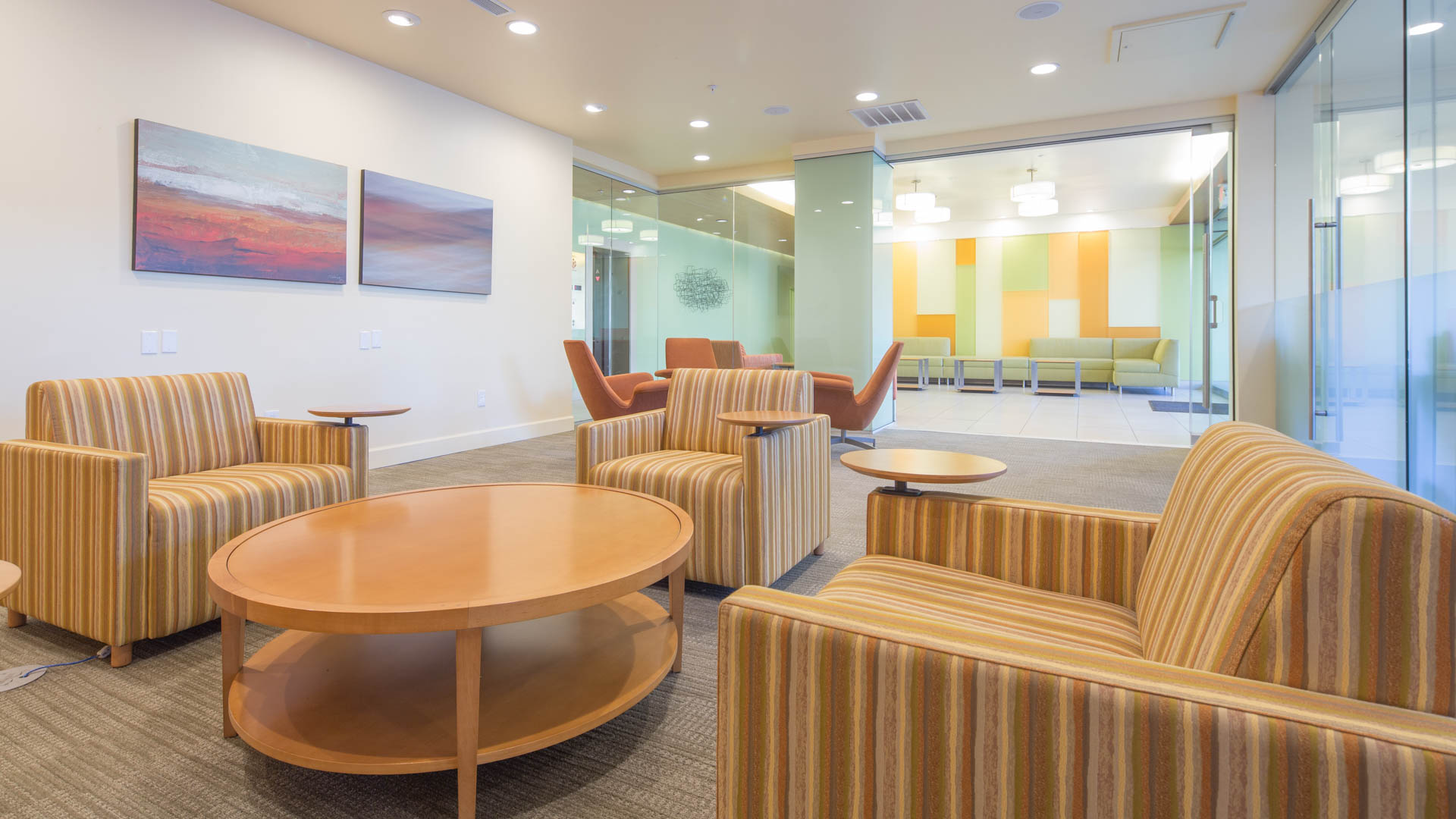 Lobby at 55 West Fifth Apartments