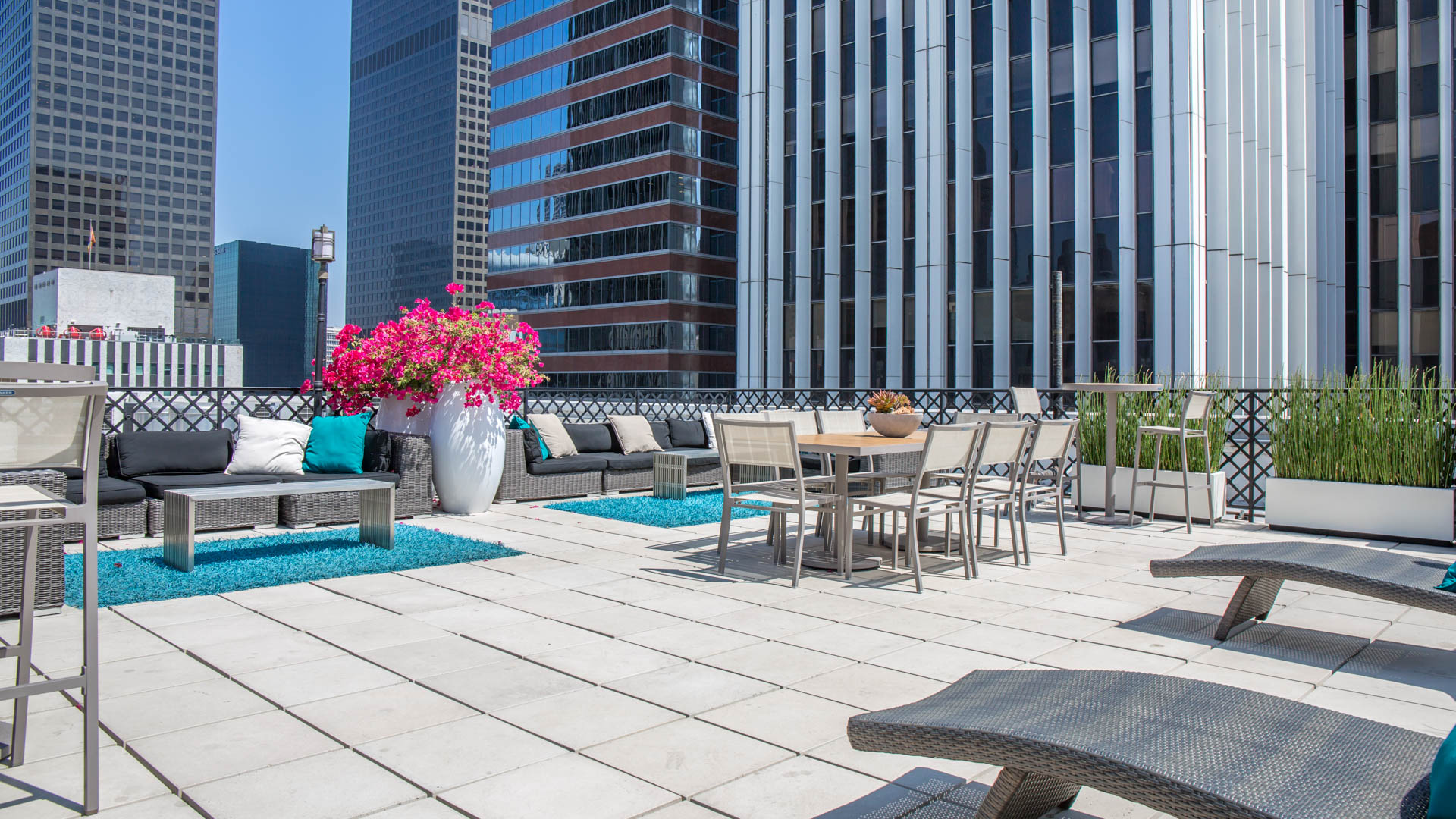 Roof deck at Milano Lofts Apartments (2 of 2)