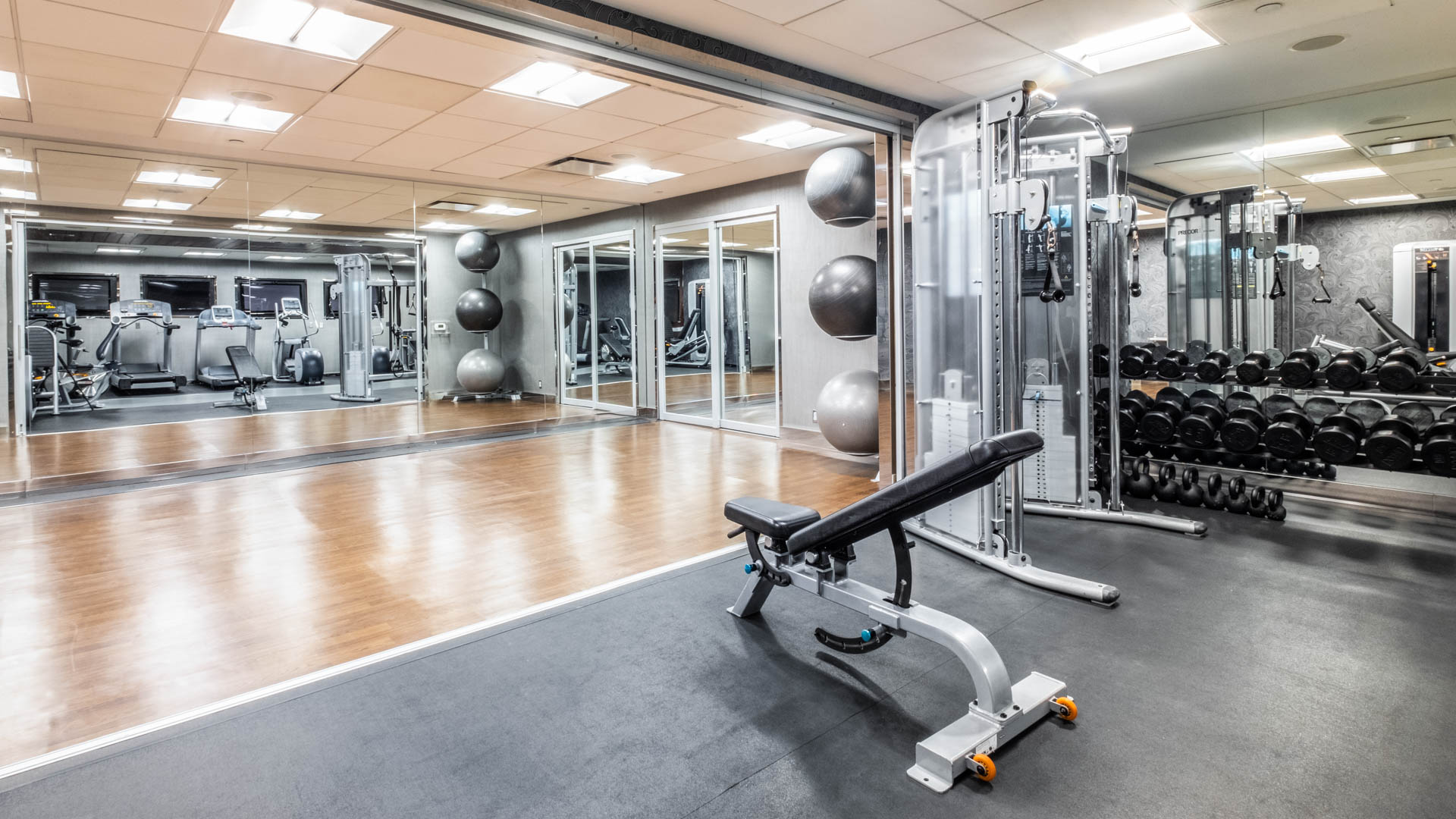 Gym at Mantena Apartments (1 of 2)