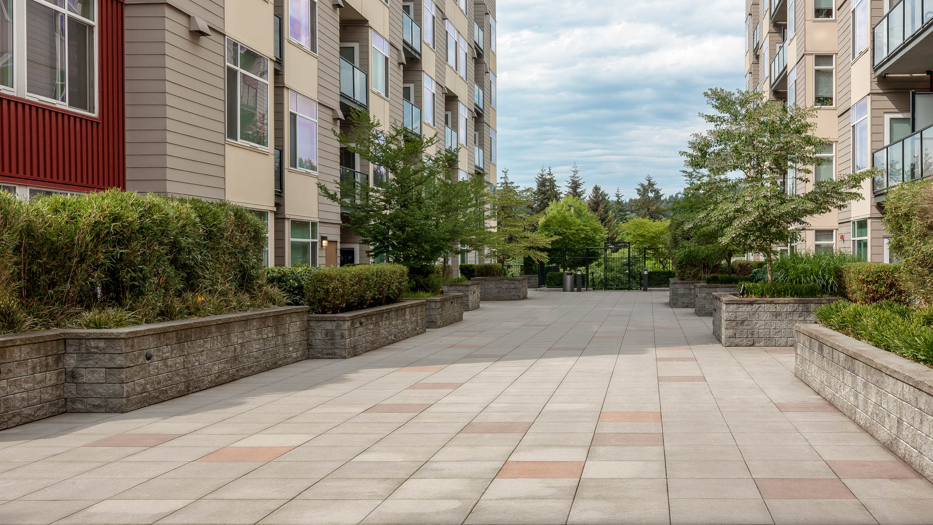 Courtyard at Veloce Apartments