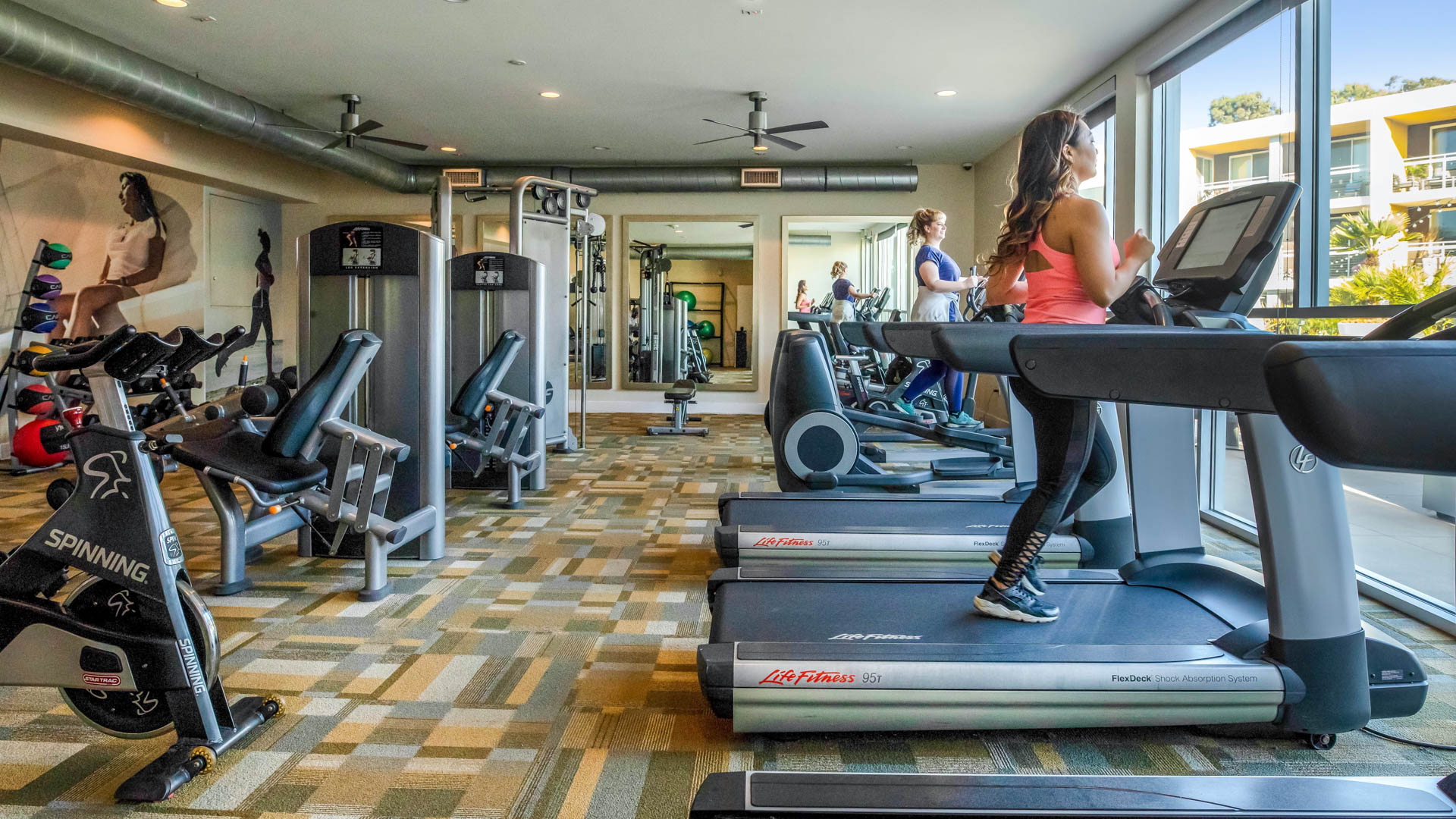 Gym at Breakwater at Marina del Rey Apartments (1 of 2)