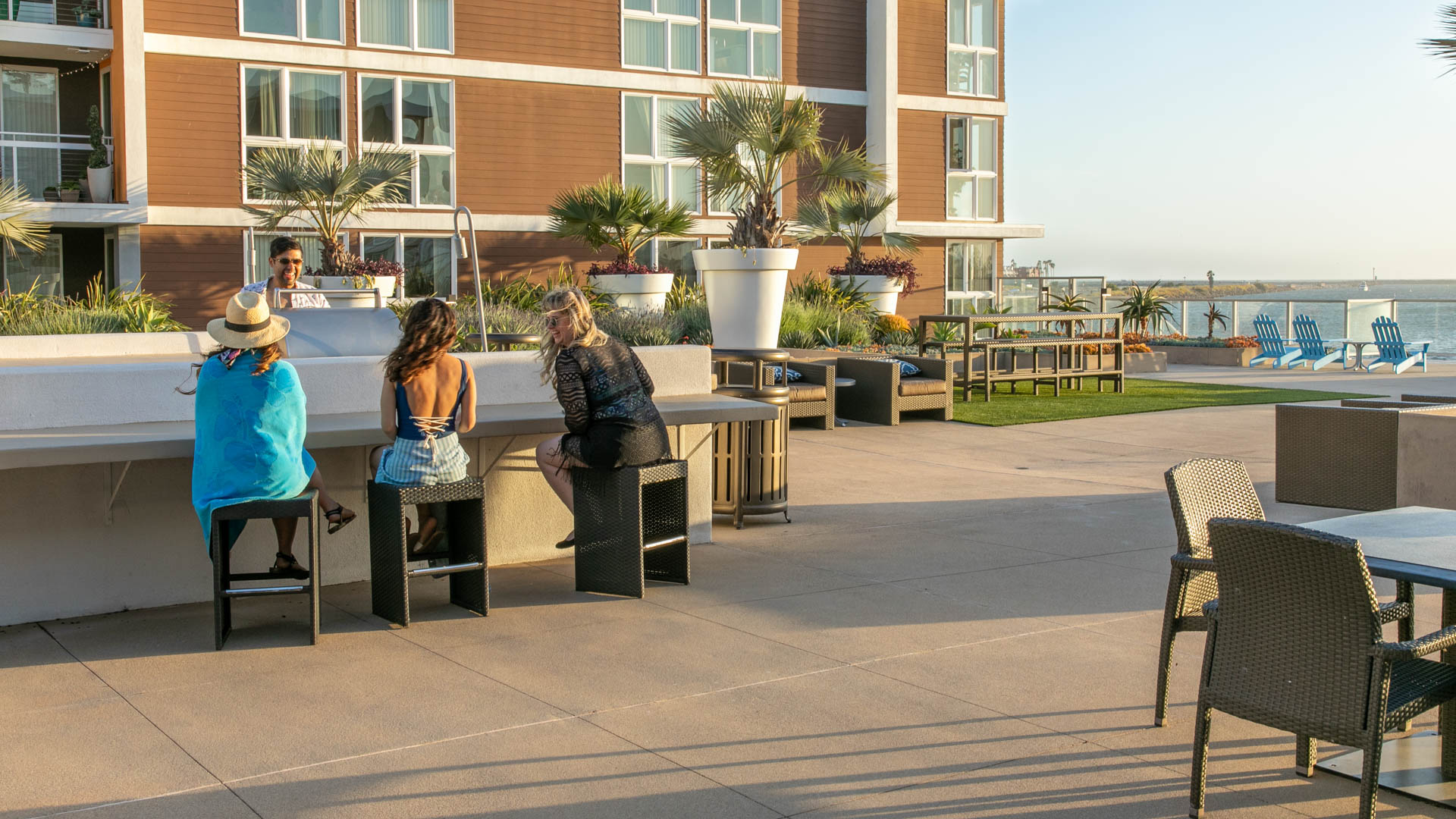 Grill area at Breakwater at Marina del Rey Apartments (1 of 2)
