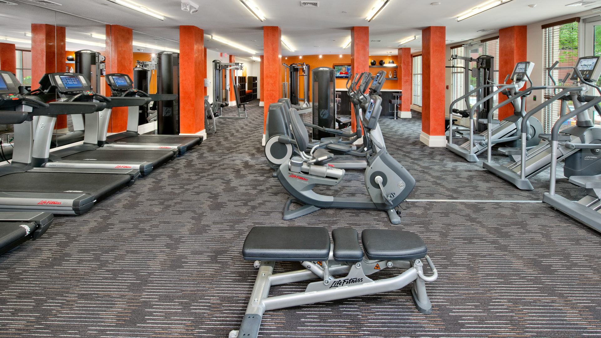 Gym at Westchester Rockville Station Apartments (1 of 2)