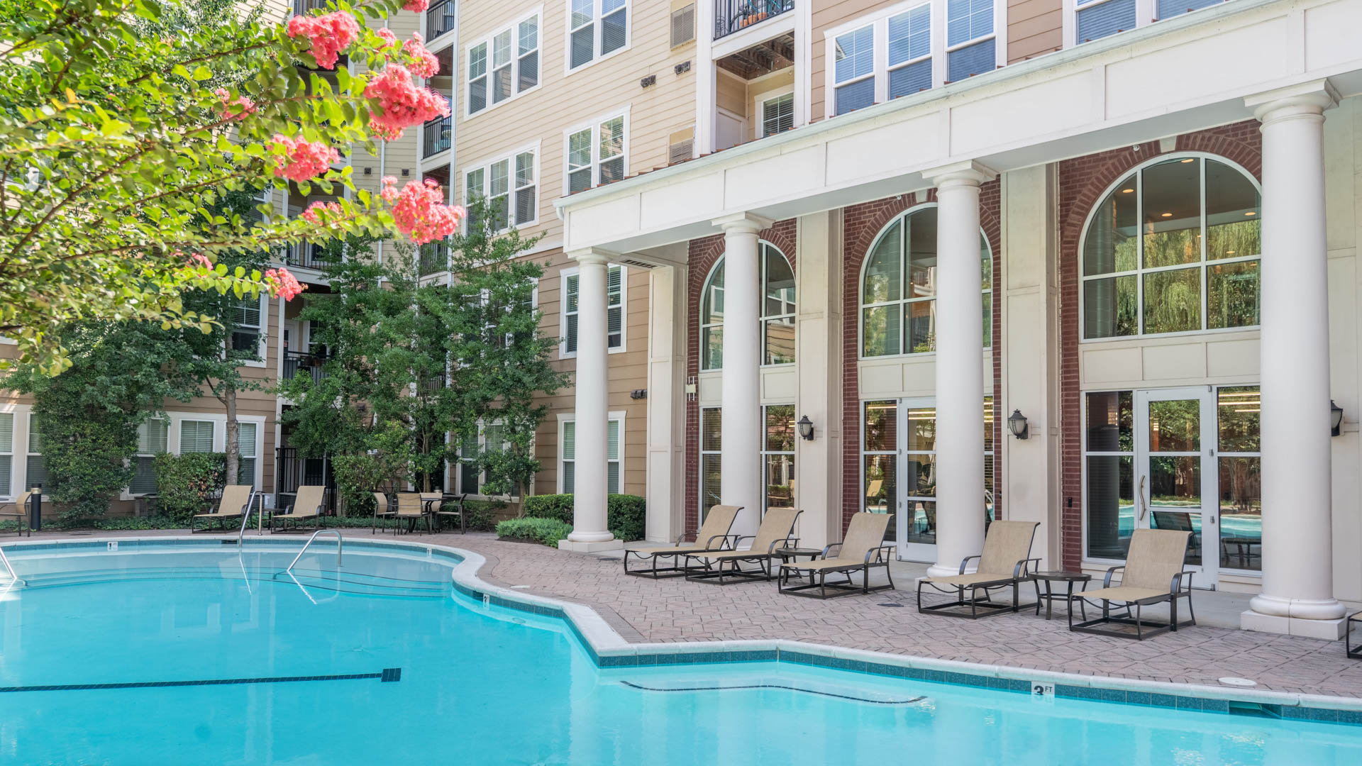Pool at Westchester Rockville Station Apartments (3 of 7)