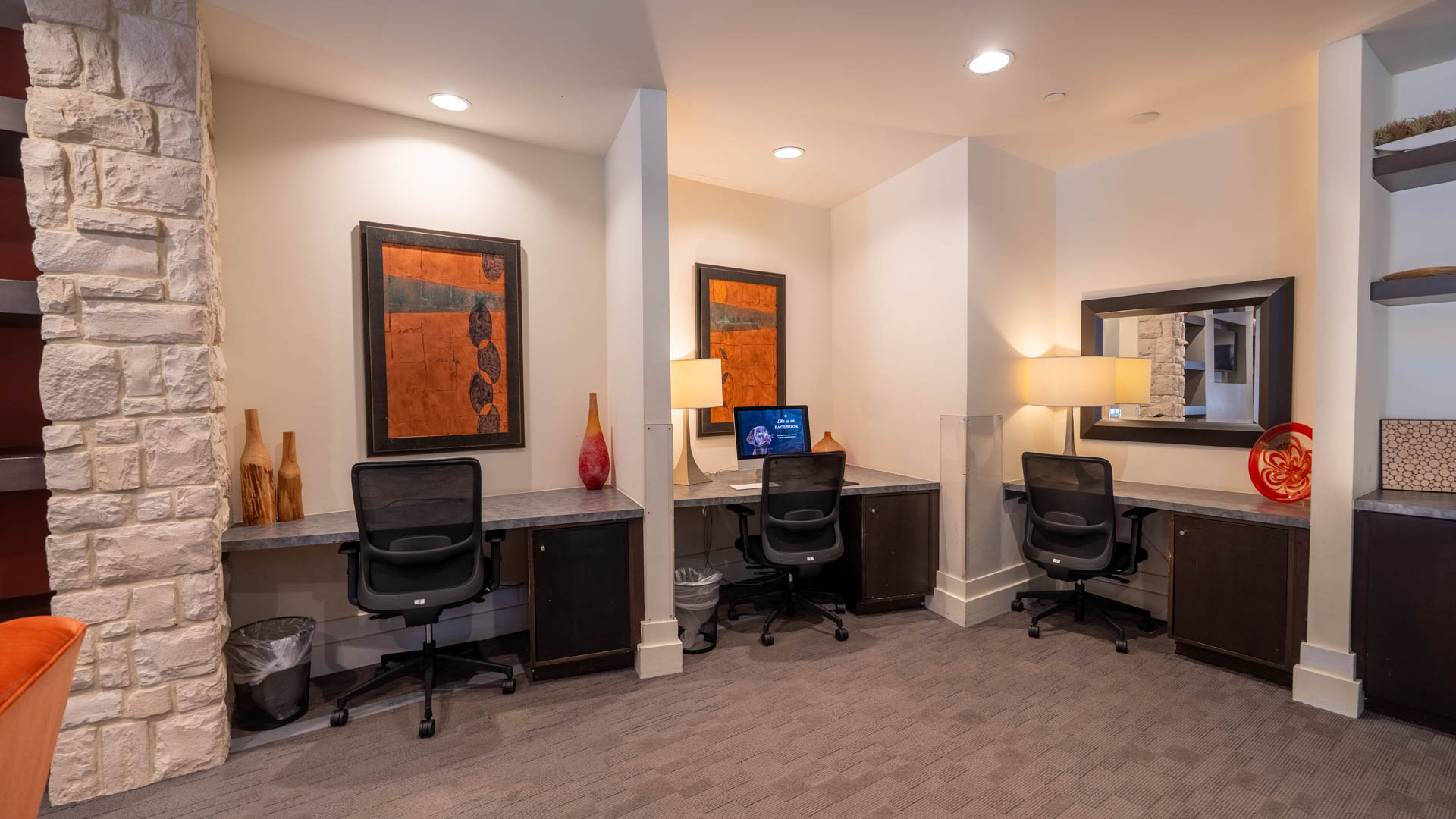 Work space at Westchester Rockville Station Apartments (2 of 2)