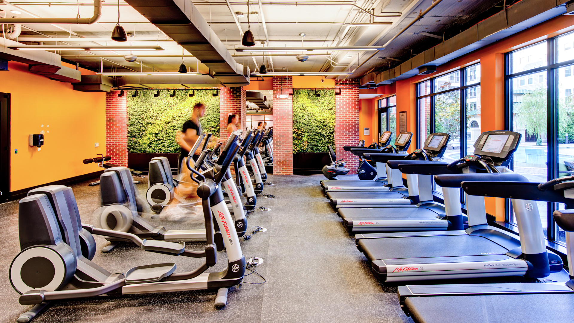 Gym at Gaithersburg Station Apartments (2 of 3)