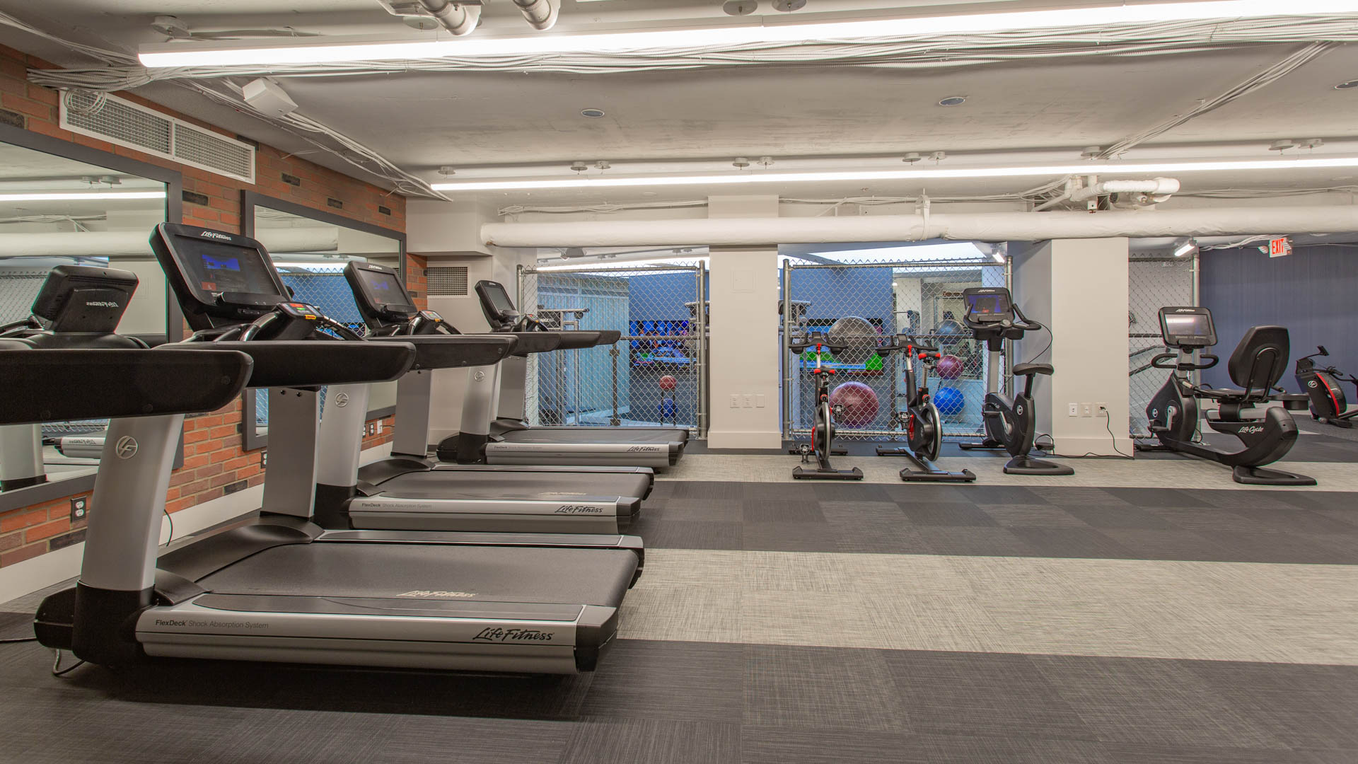 Gym at Connecticut Heights Apartments (2 of 3)