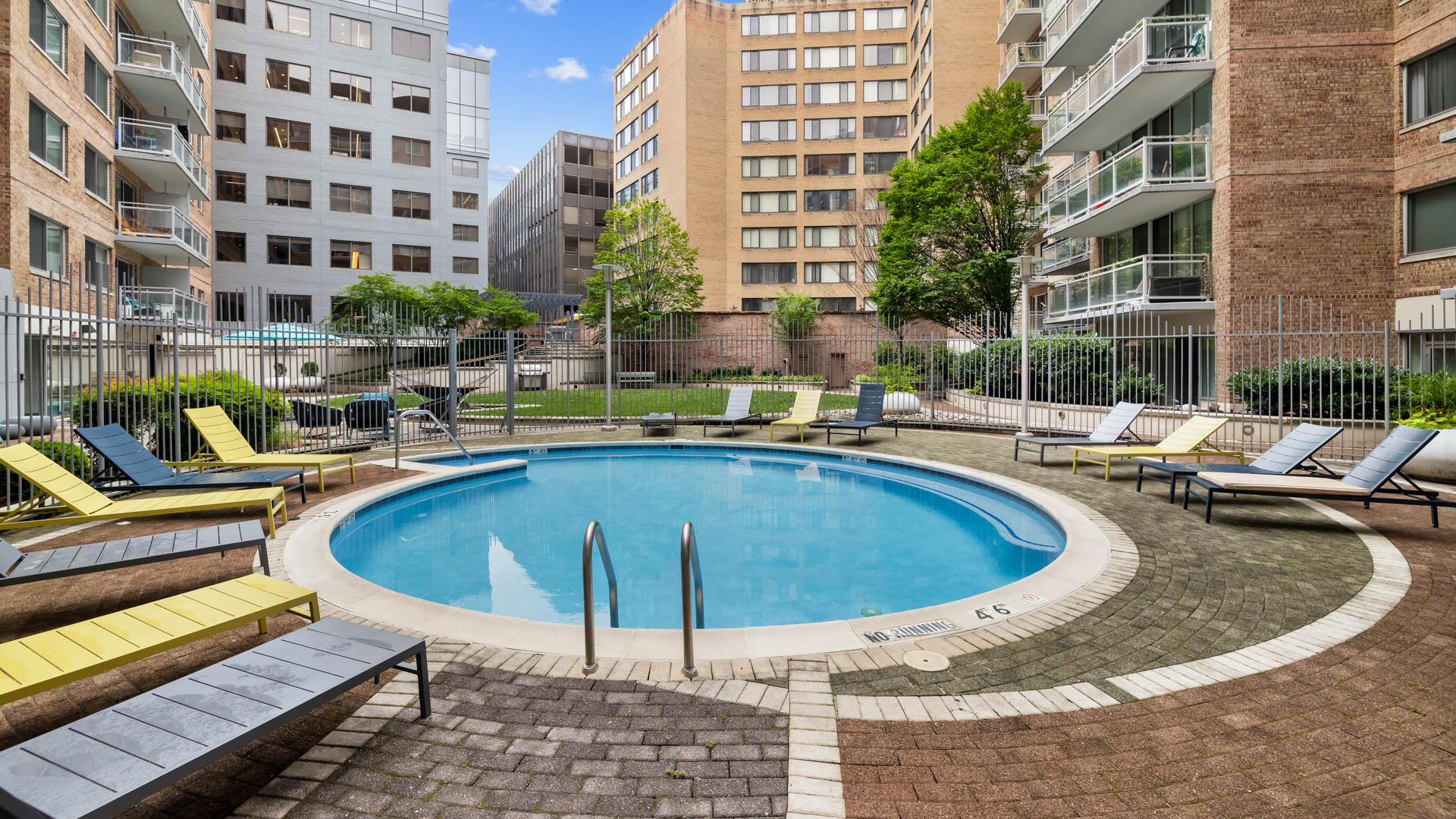 Pool at The Samuel at Dupont Circle Apartments