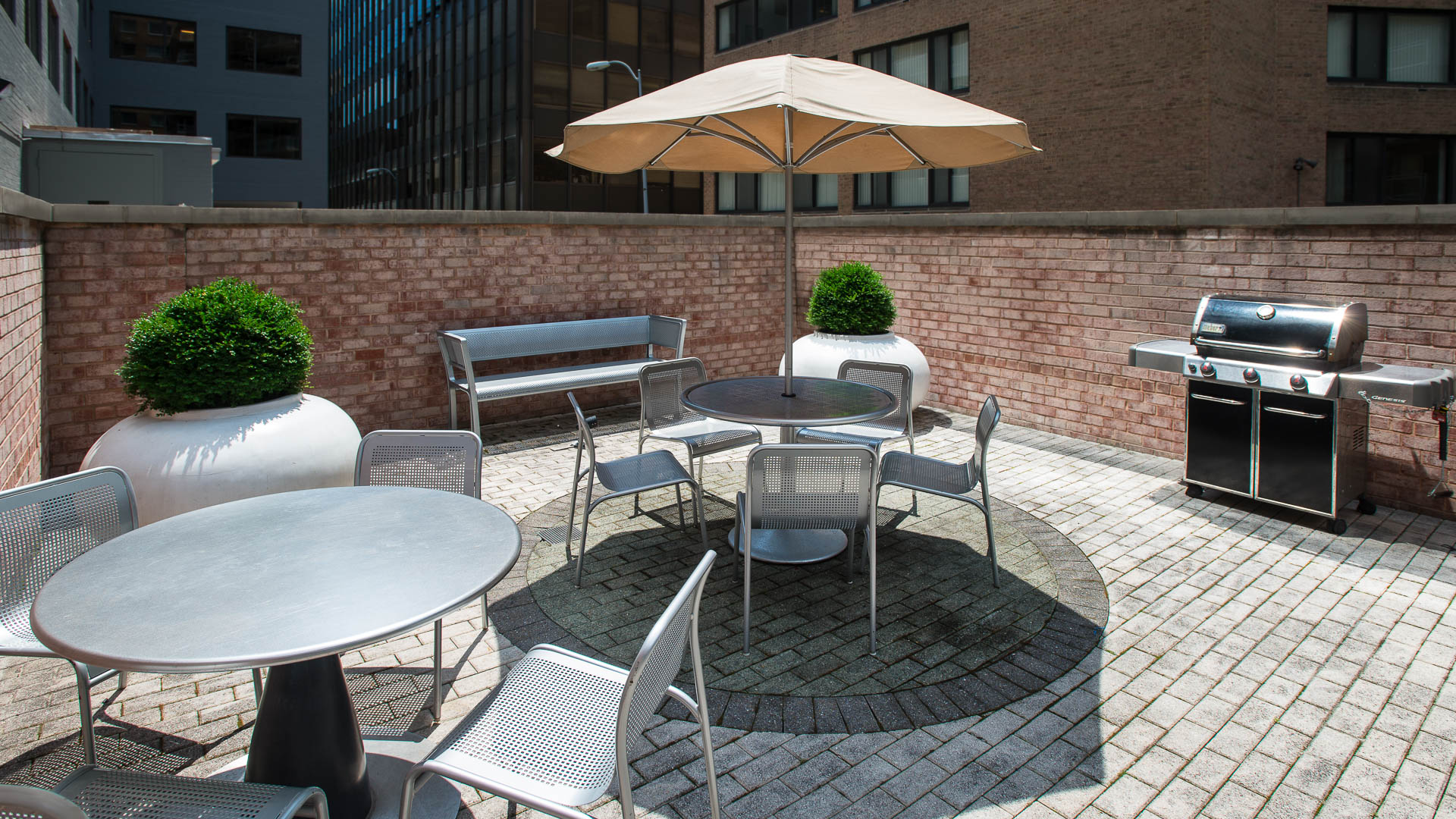 Grill area at The Samuel at Dupont Circle Apartments (2 of 2)