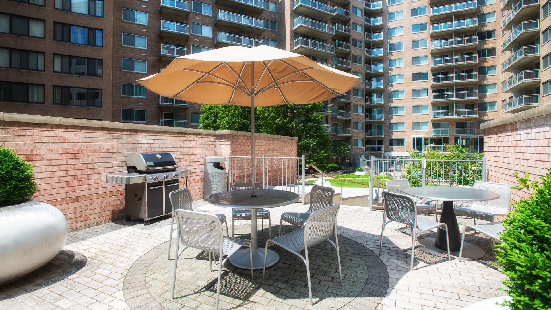 Grill area at The Samuel at Dupont Circle Apartments (1 of 2)