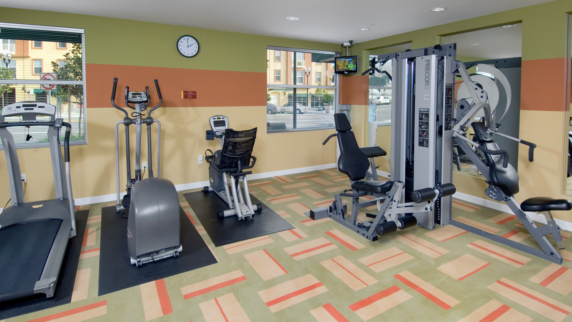 Gym at South City Station Apartments (1 of 2)