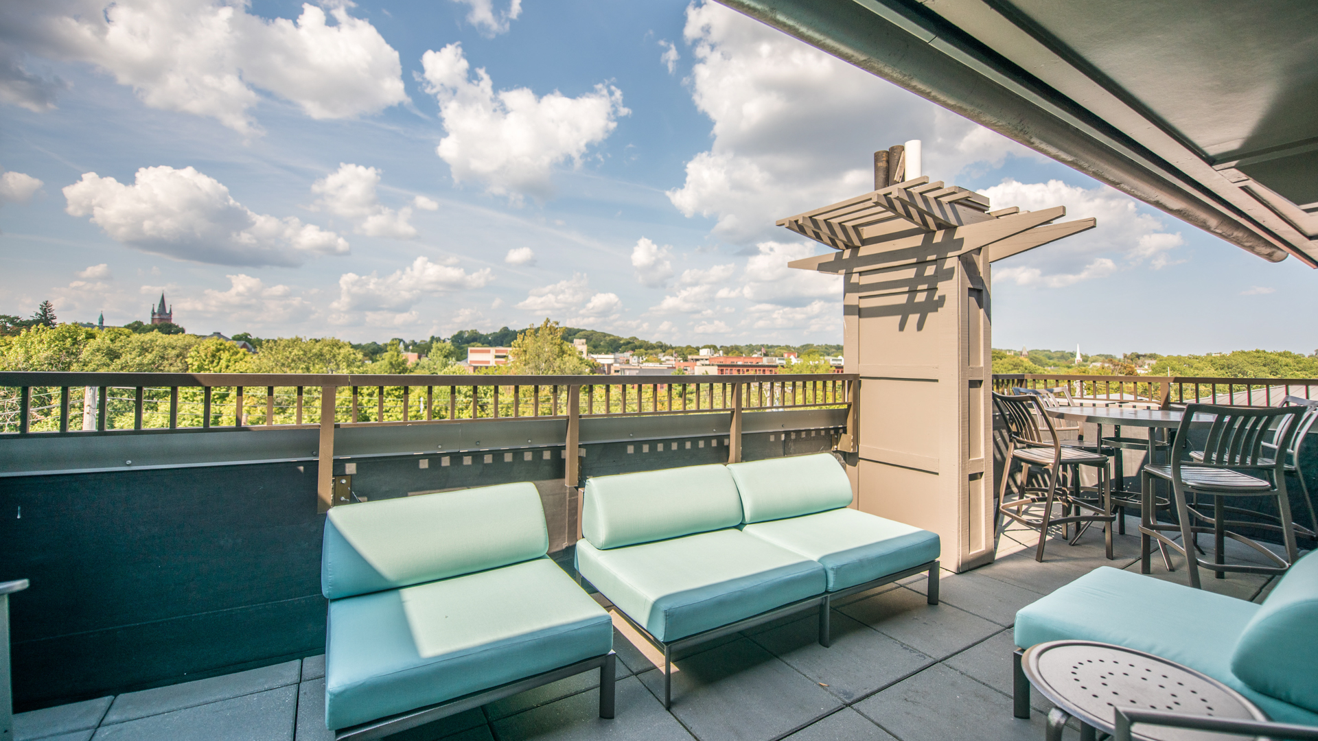 Roof deck at Watertown Square Apartments (2 of 2)