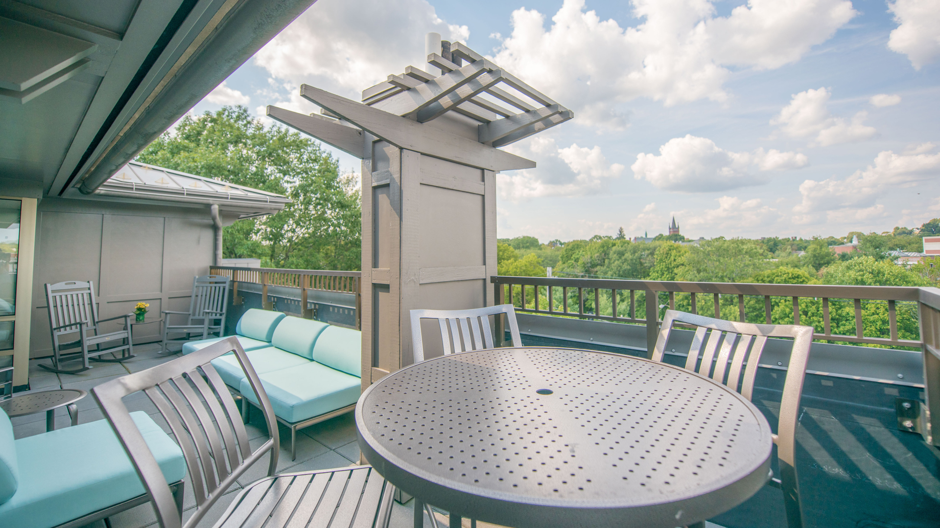 Roof deck at Watertown Square Apartments (1 of 2)