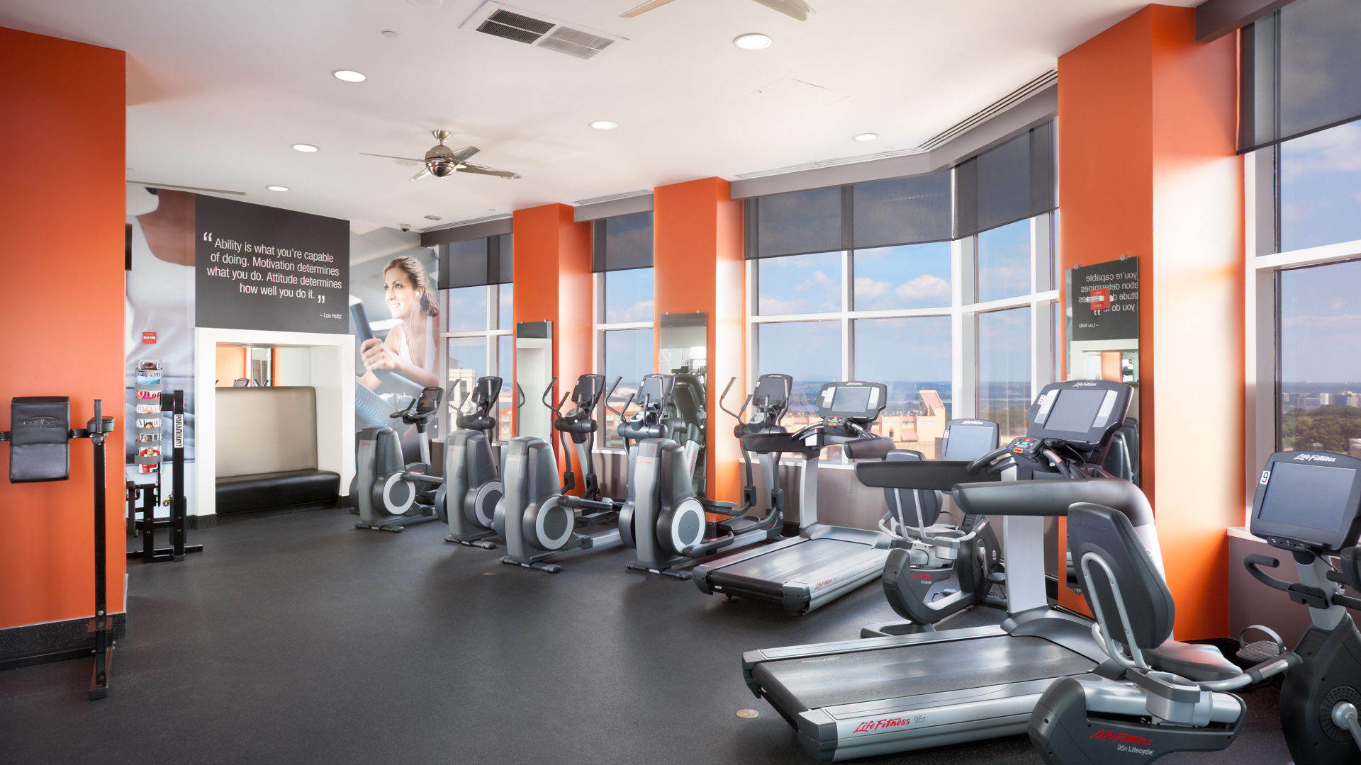 Gym at Courthouse Plaza Apartments (2 of 2)