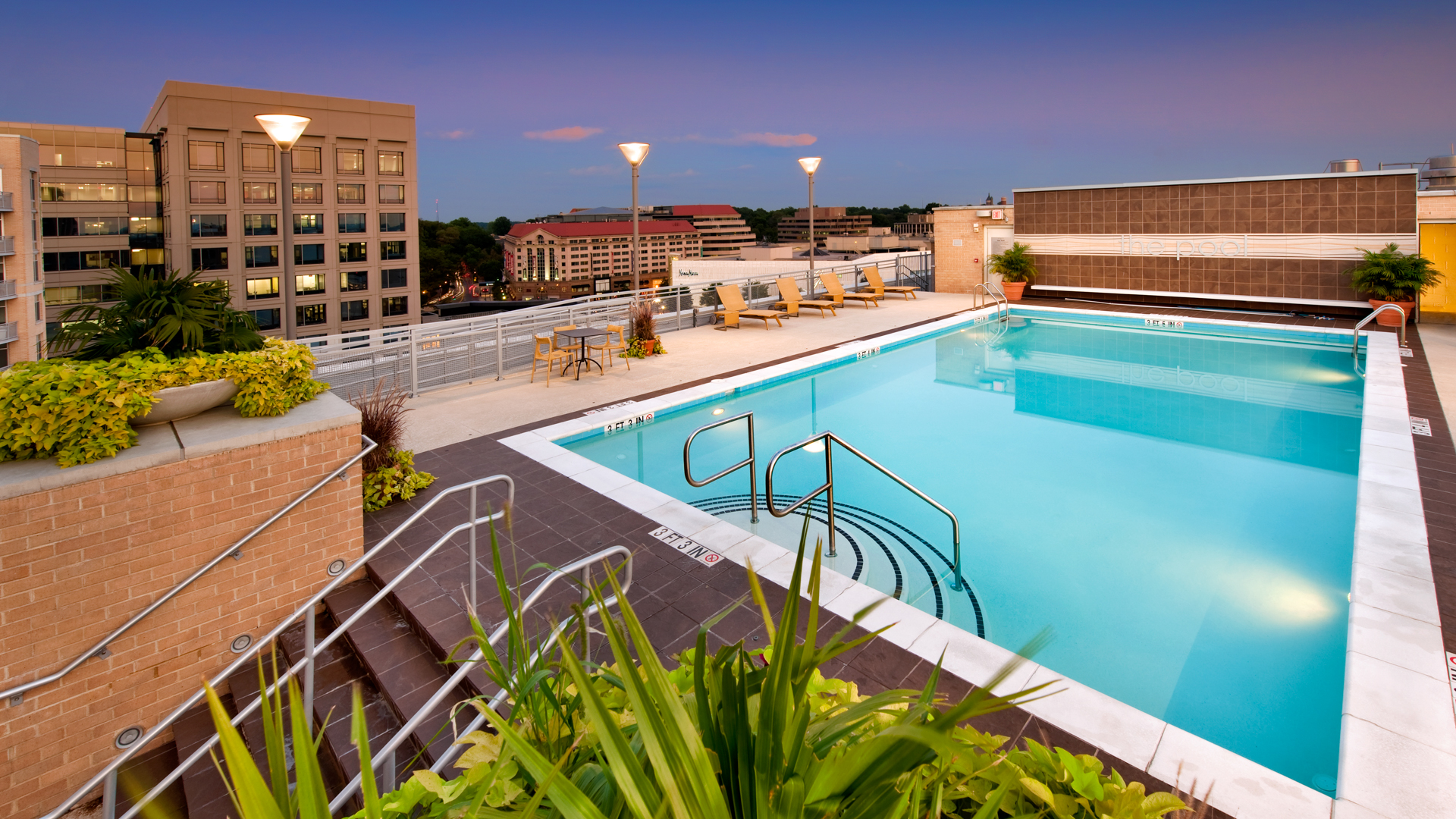 Pool at Wisconsin Place Apartments (2 of 4)