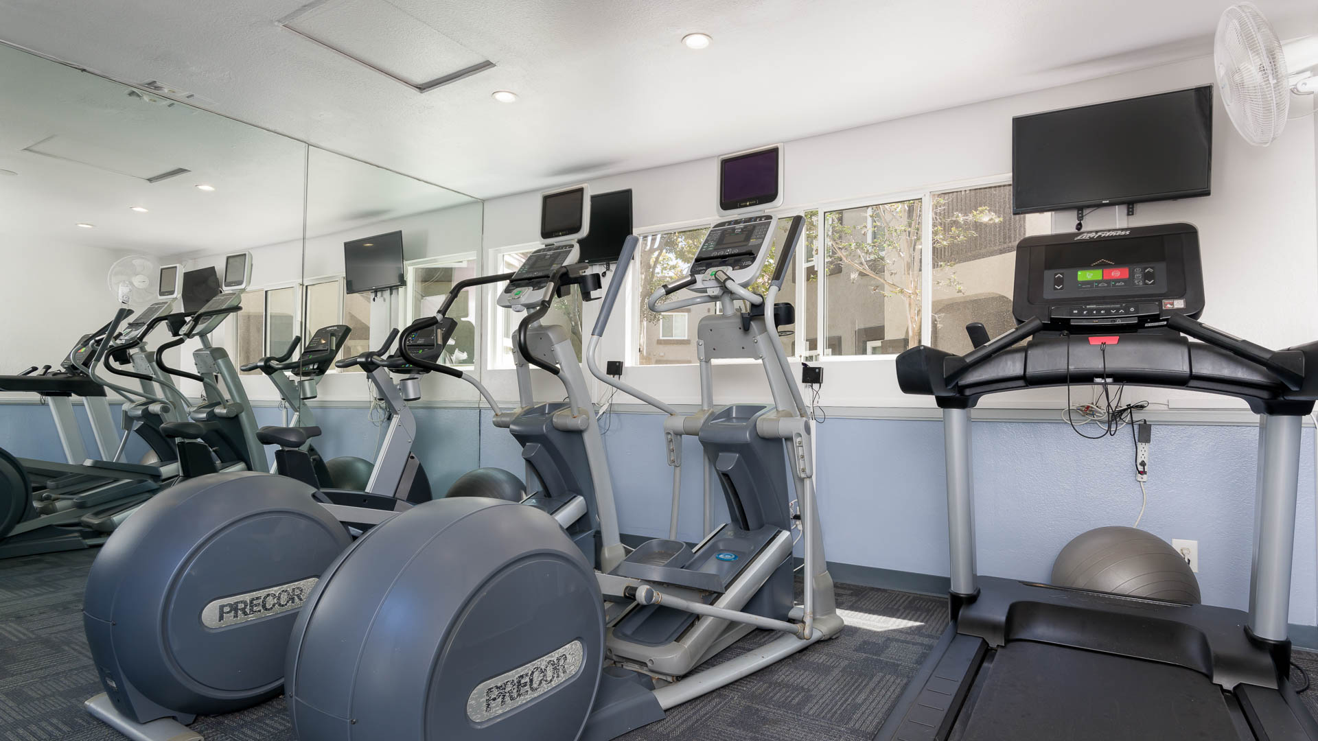 Gym at The Village at Del Mar Heights Apartments (1 of 2)