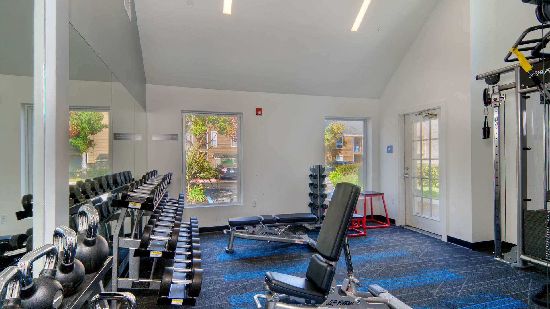 Gym at Riva Terra Apartments at Redwood Shores (1 of 2)