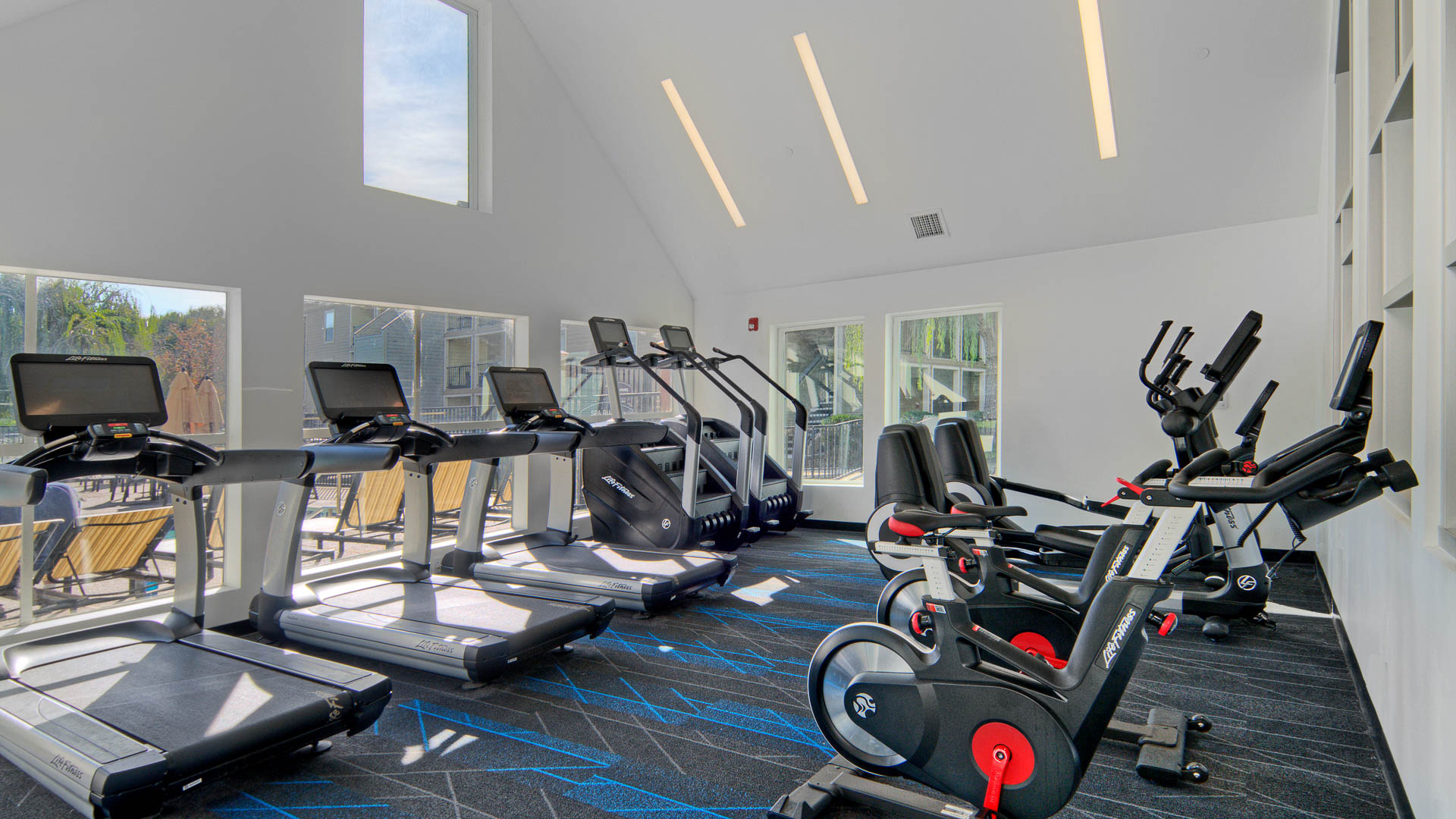 Gym at Riva Terra Apartments at Redwood Shores (2 of 2)
