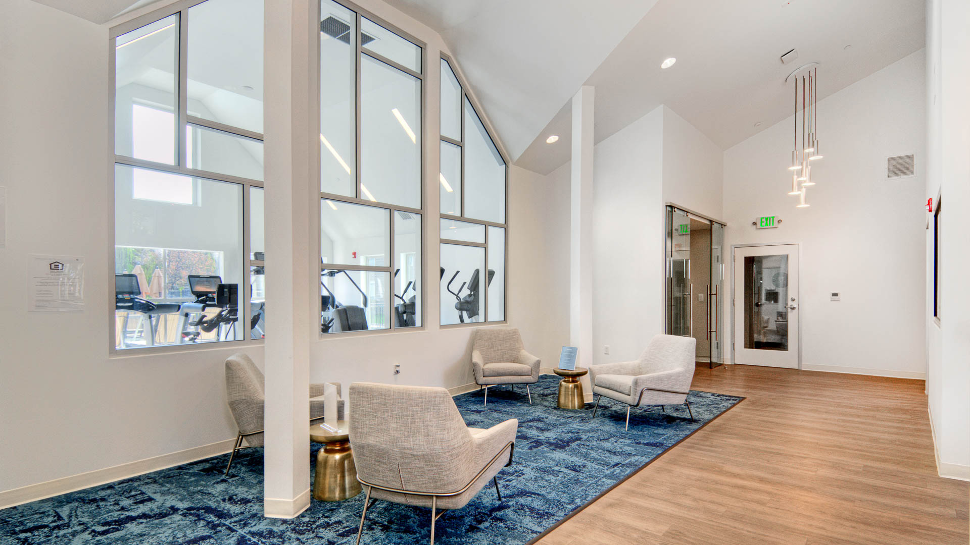 Lounge at Riva Terra Apartments at Redwood Shores (1 of 2)