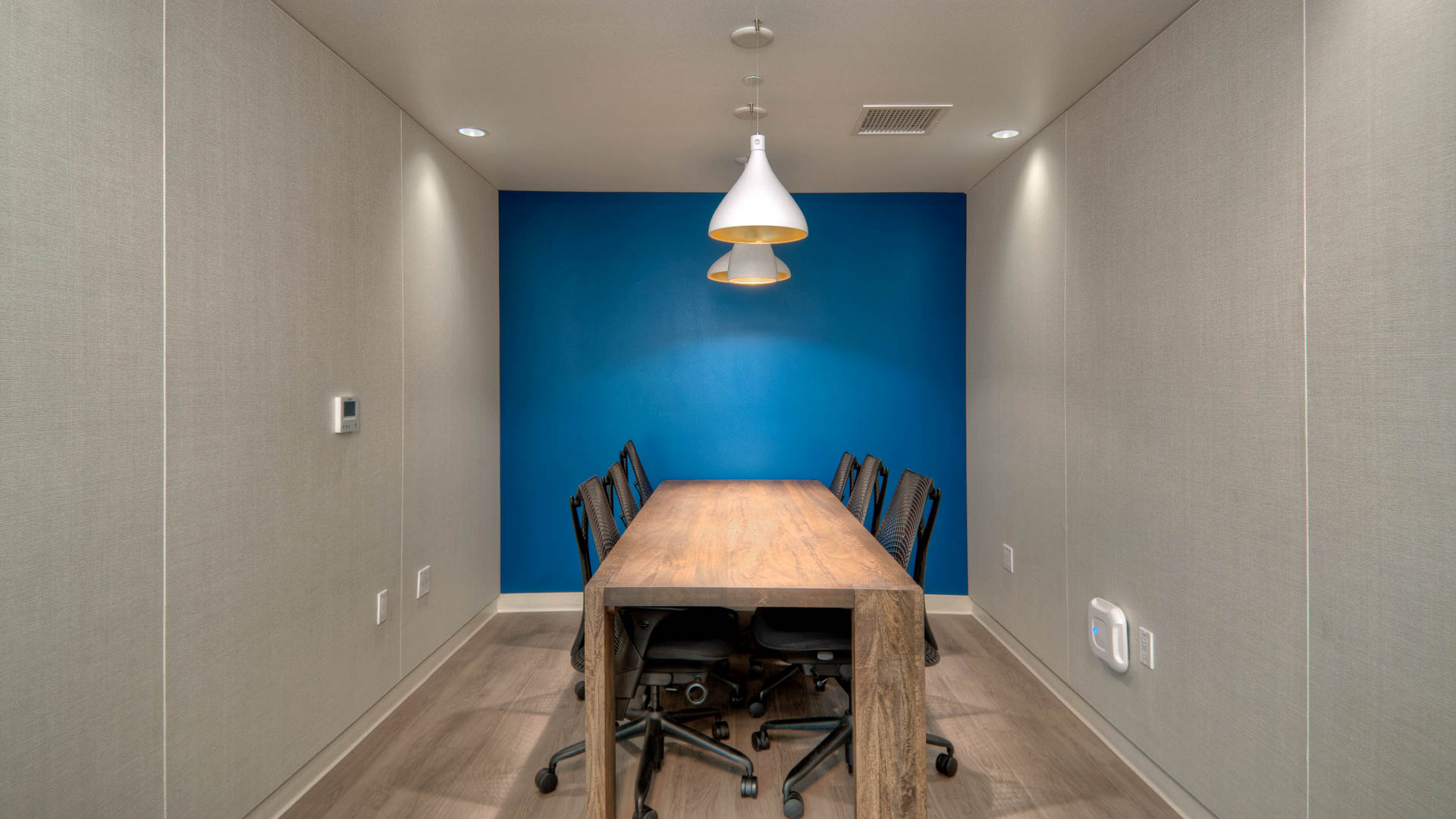 Work space at Riva Terra Apartments at Redwood Shores