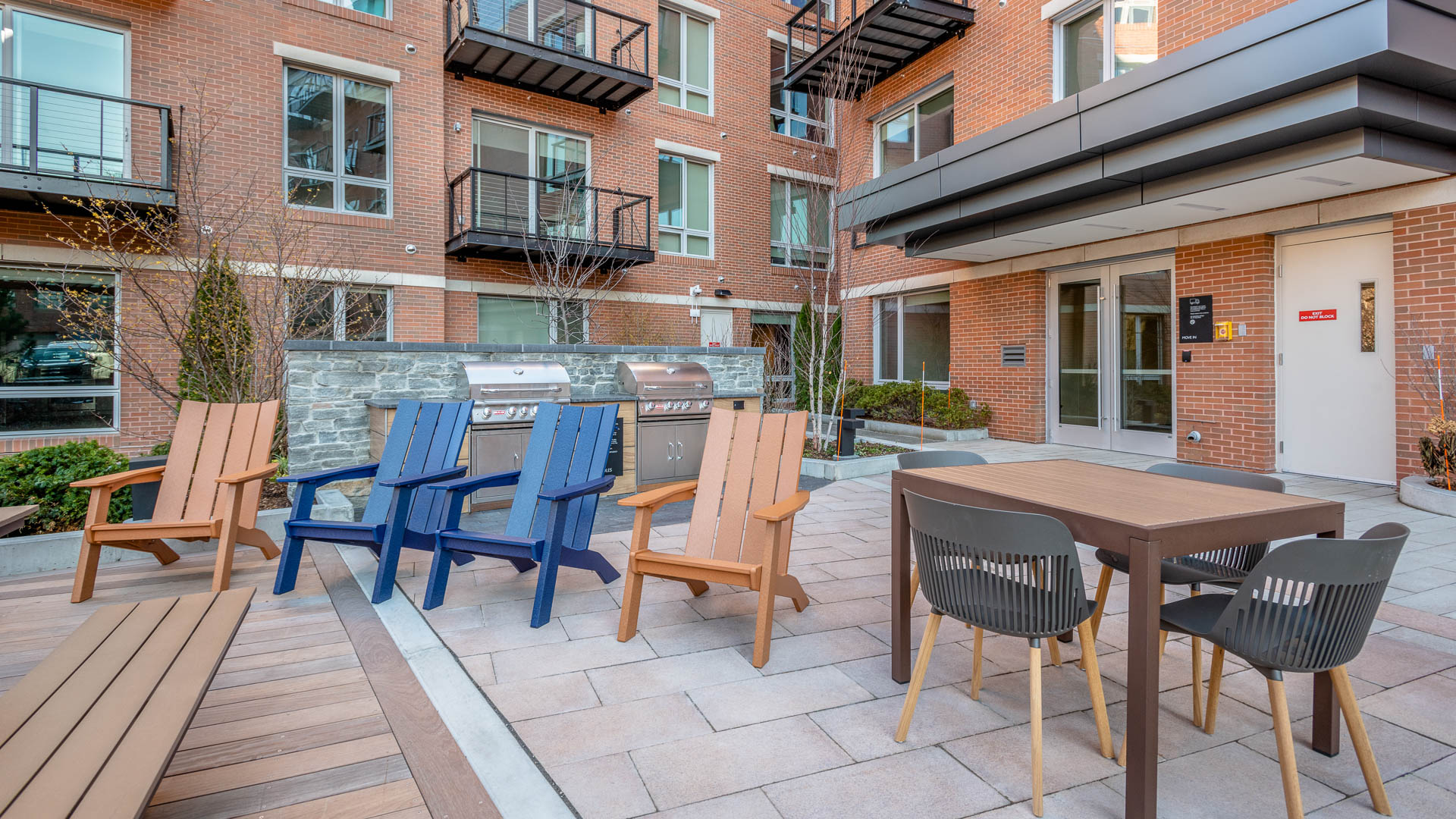 Grill area at Lofts at Kendall Square Apartments (2 of 2)