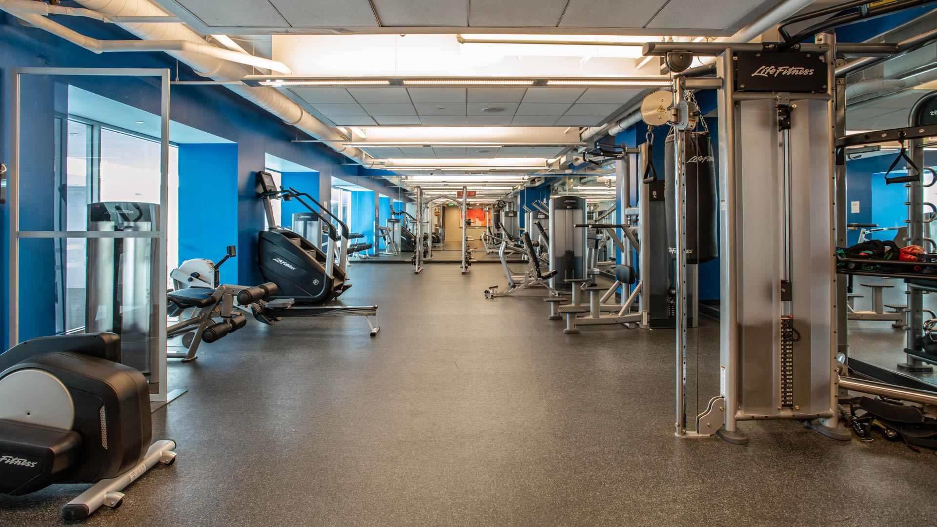 Gym at 660 Washington Apartments (1 of 2)