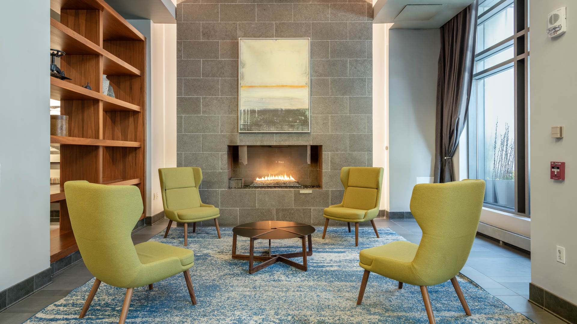 Lounge at 660 Washington Apartments (1 of 4)