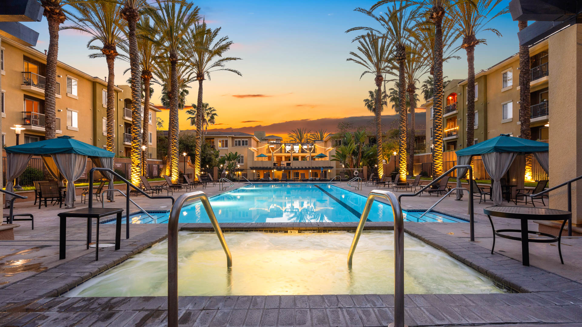 Pool at Mariposa at Playa del Rey Apartments (4 of 6)