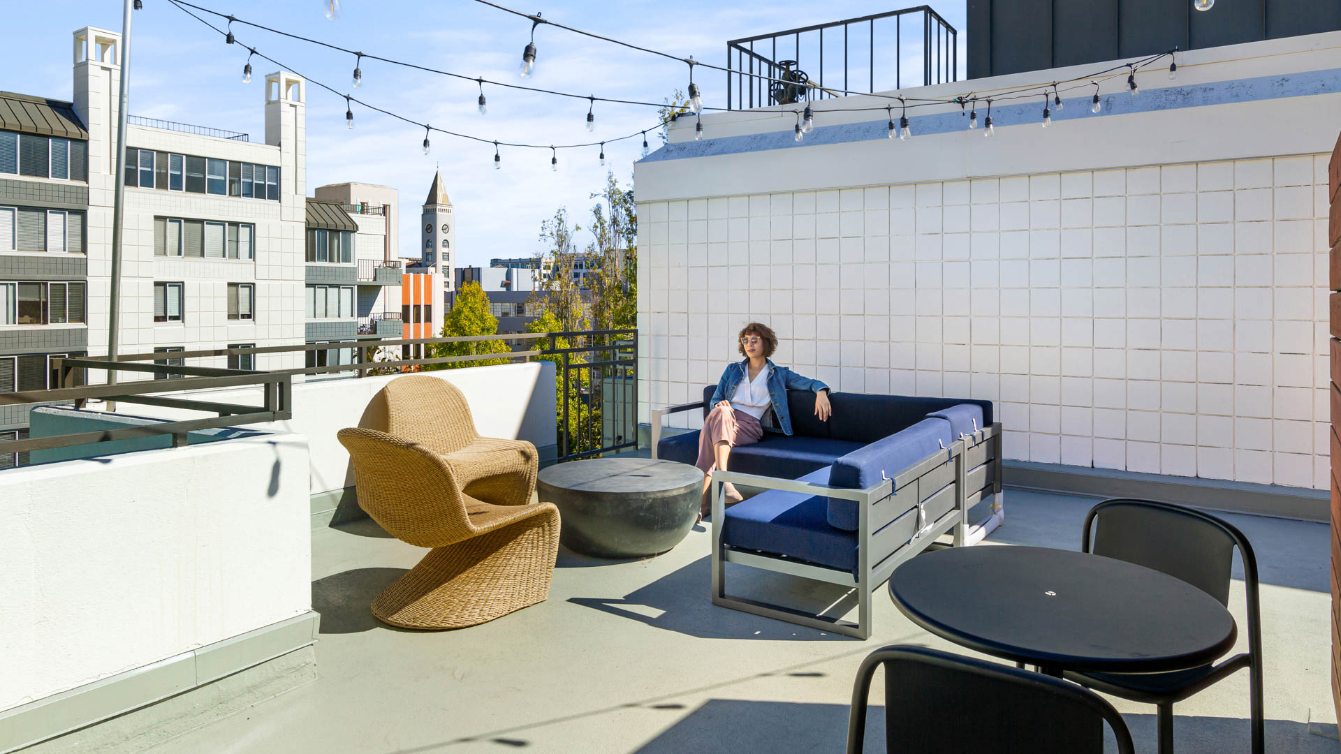Roof deck at SoMa Square Apartments (4 of 6)