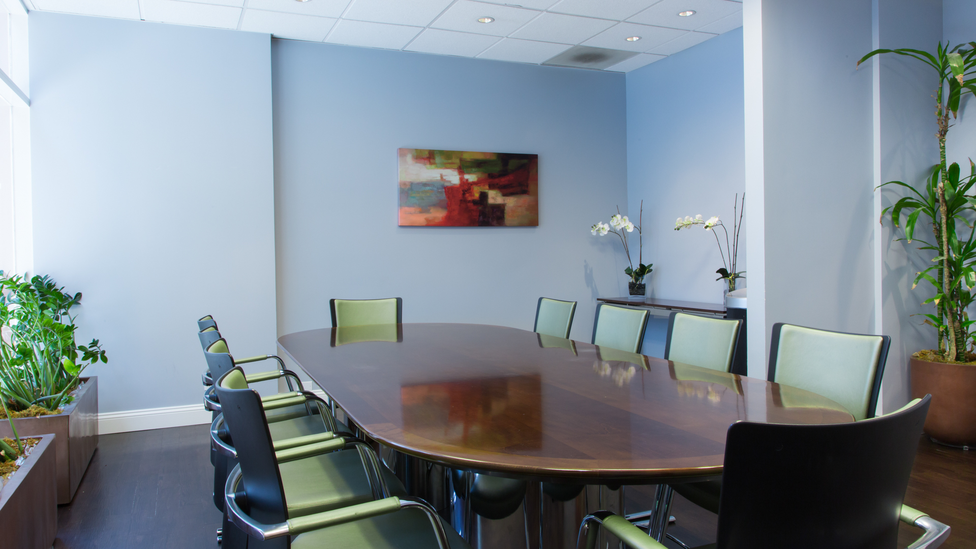 Work space at SoMa Square Apartments